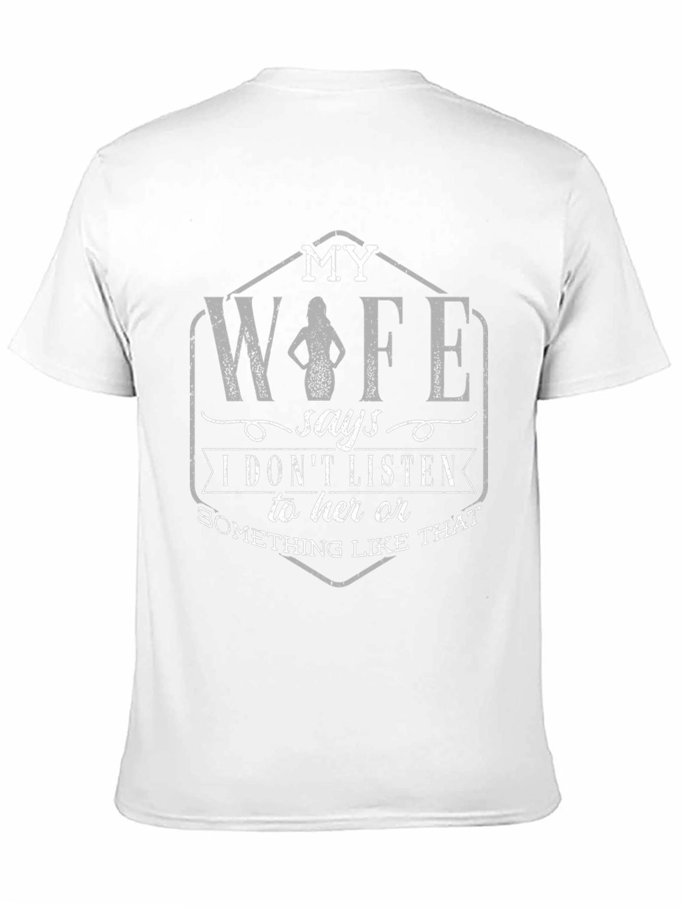 Black Funny My Wife T-Shirt - Husband Gift view 11