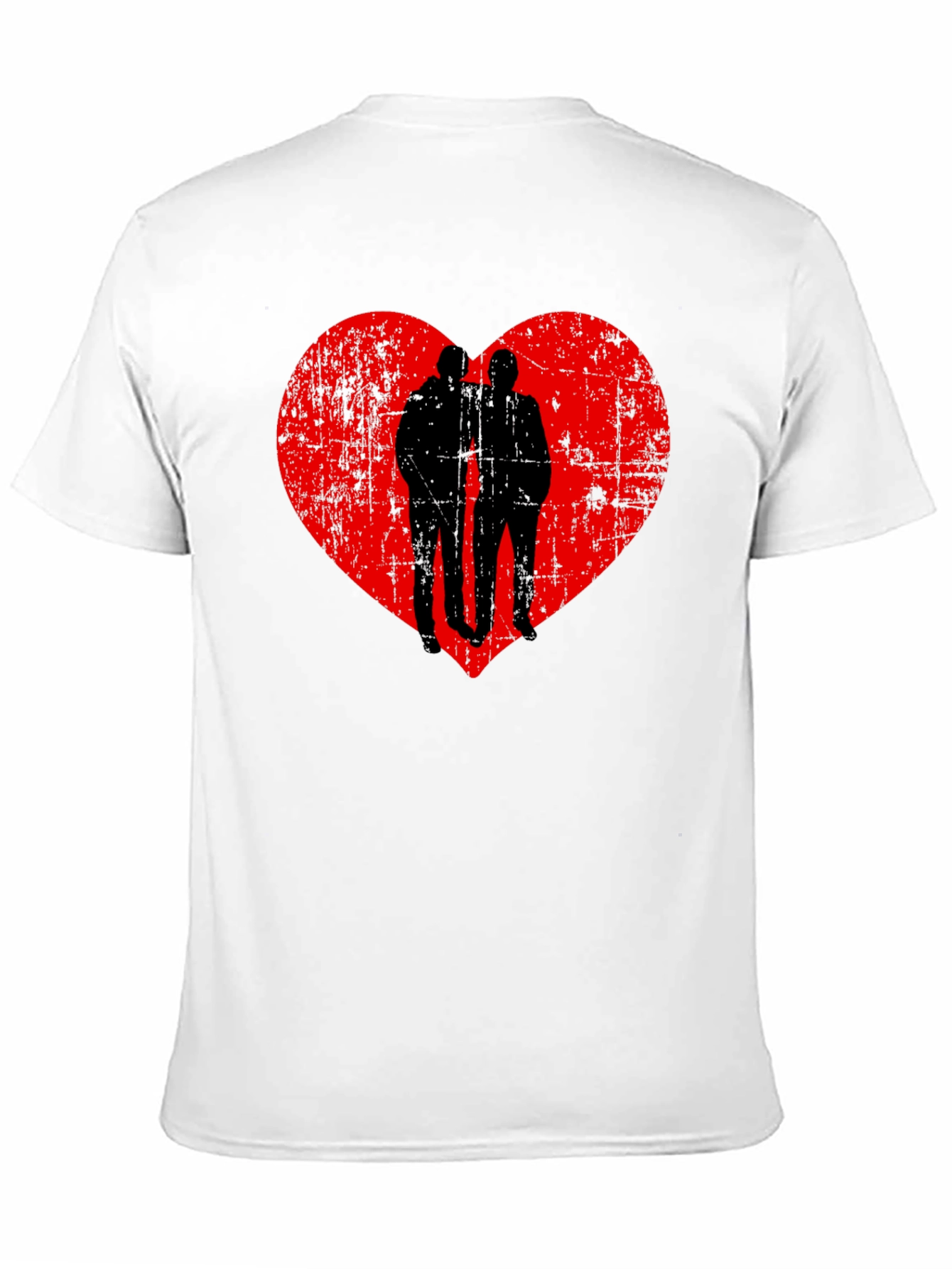 Black Heart Silhouette Tee view 11