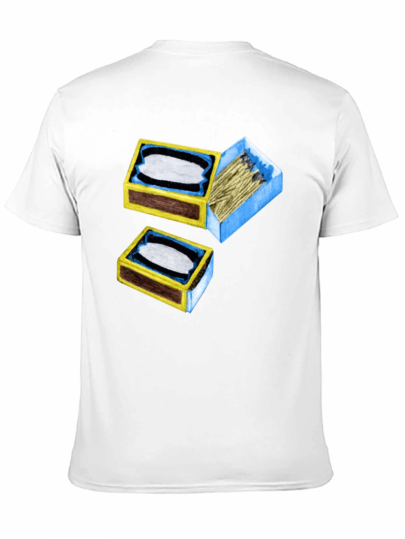 Black Matchbox Graphic Tee - Unique Design view 11