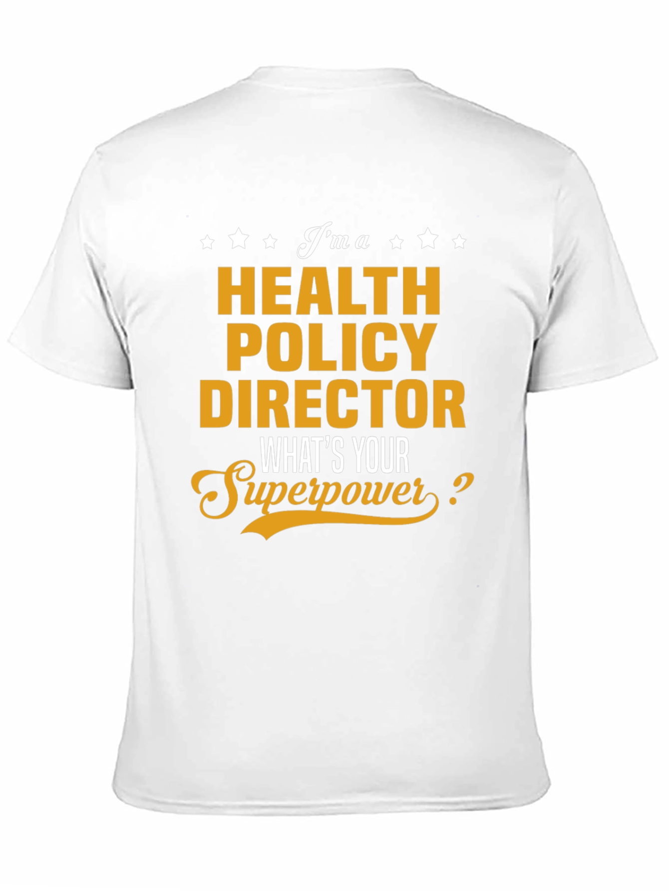 Black Health Policy Director Superpower T-Shirt view 11