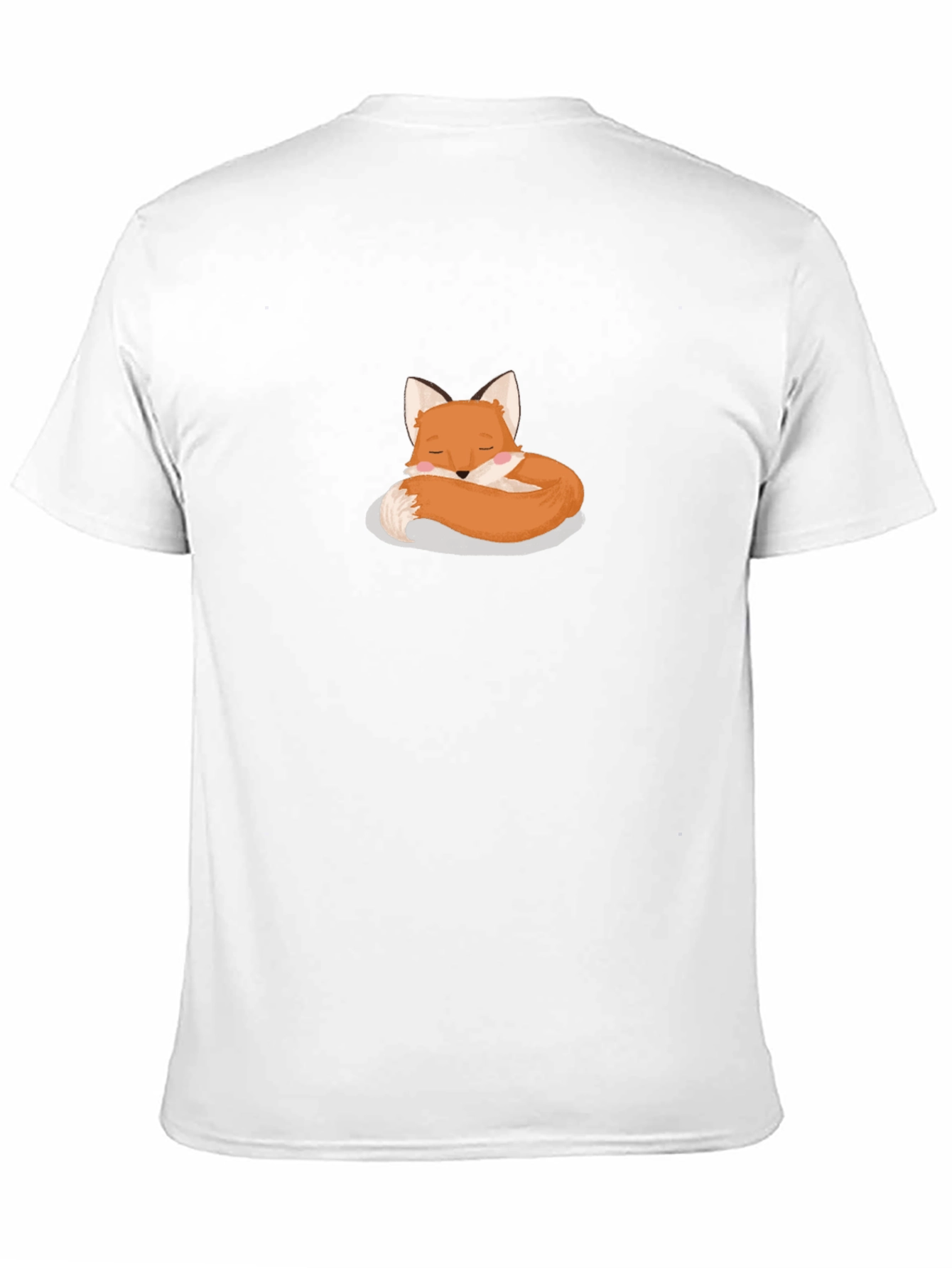 Black Cozy Fox Graphic Tee - Soft & Stylish view 11