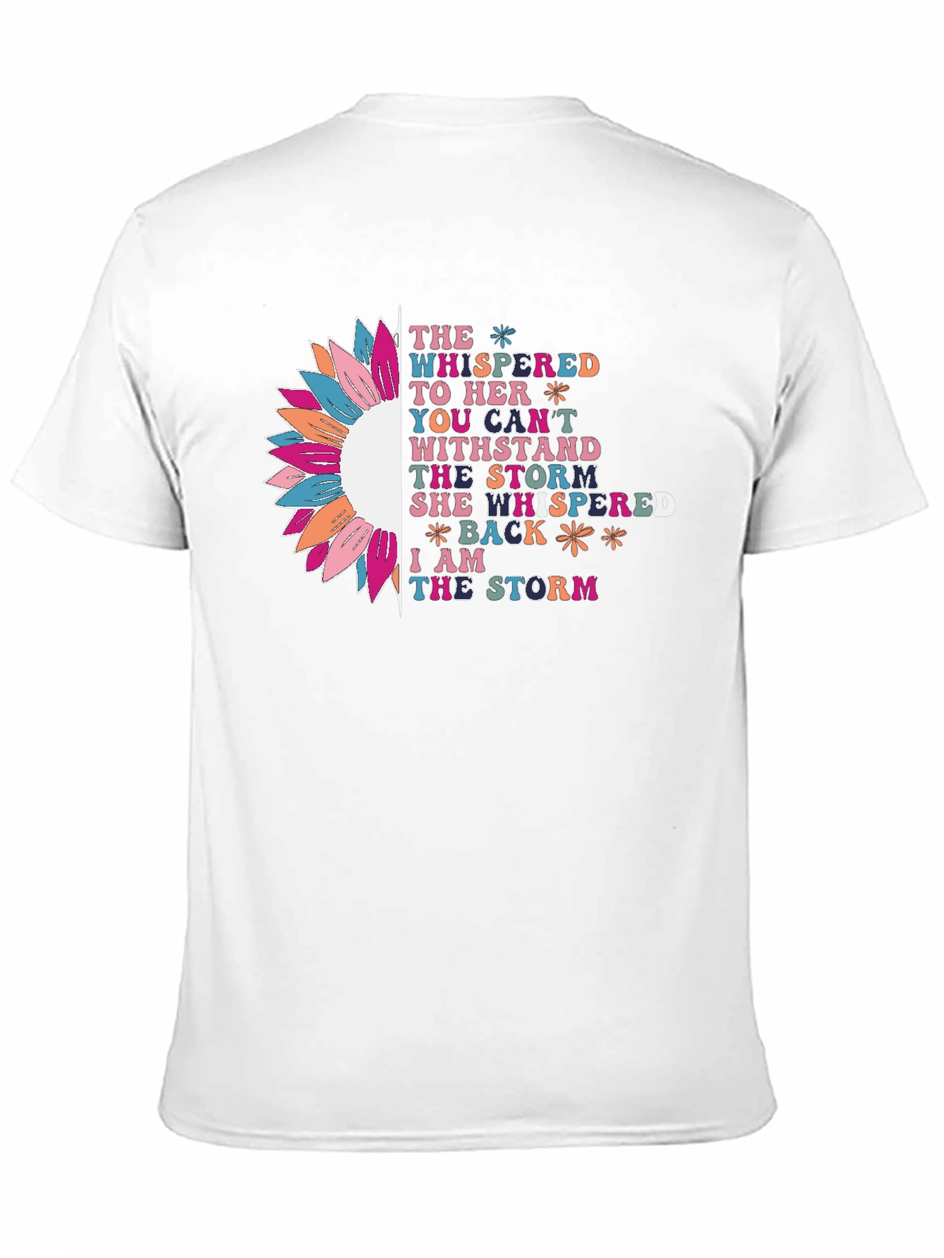 Black I Am The Storm Graphic Tee view 11