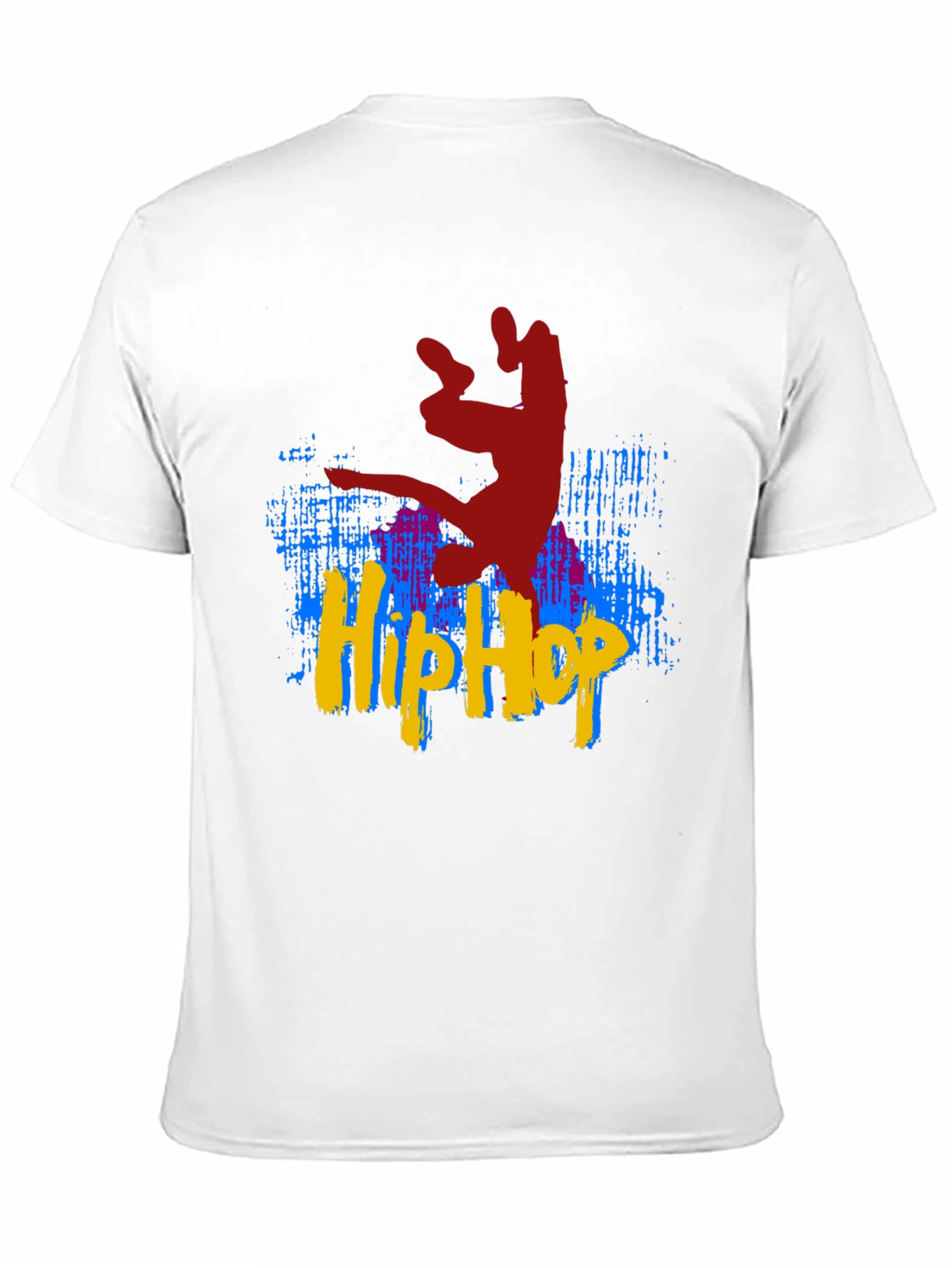 Black Hip Hop Dance T-Shirt - Black view 11