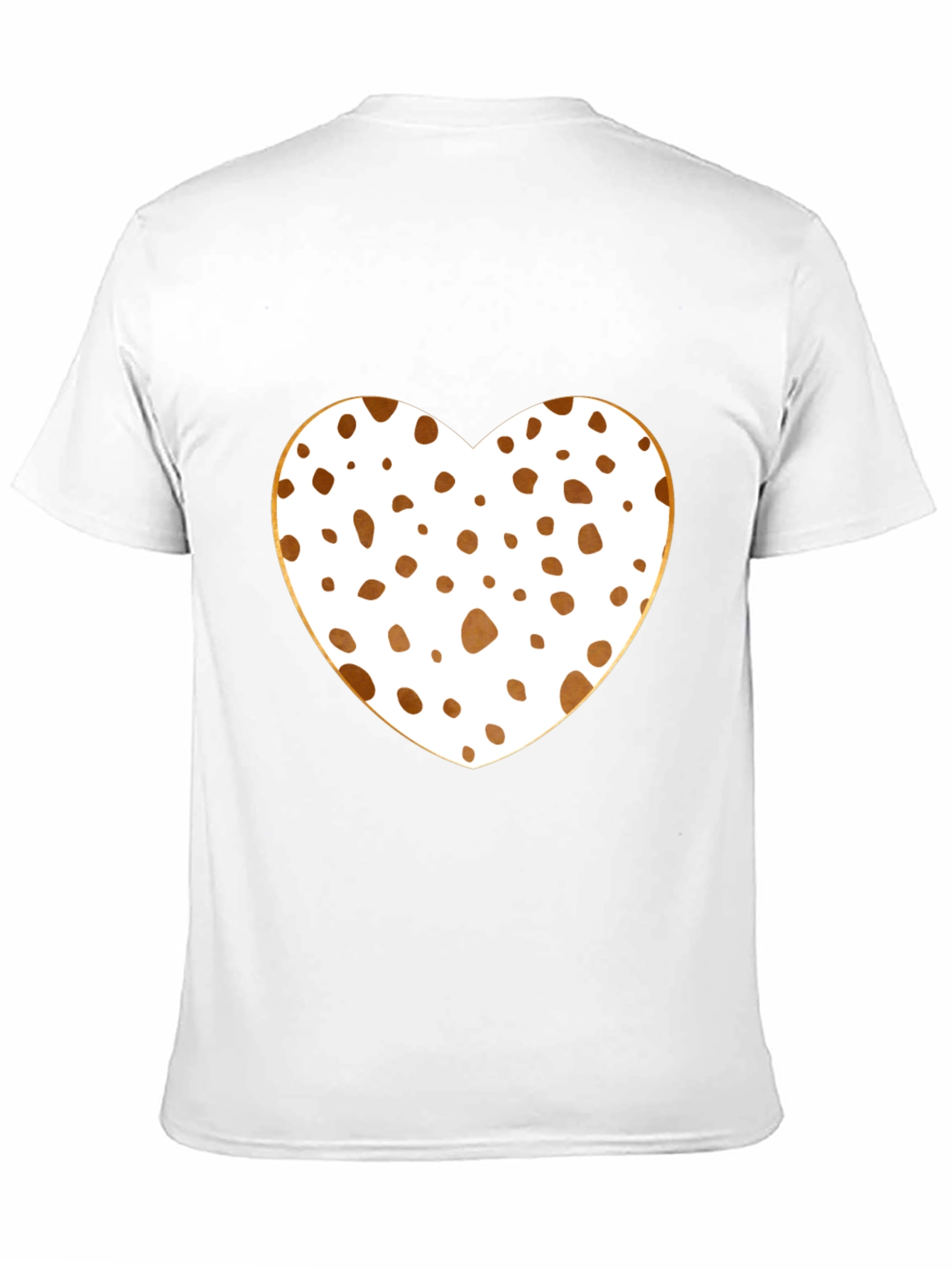 Black Spotted Heart T-Shirt - Black view 11