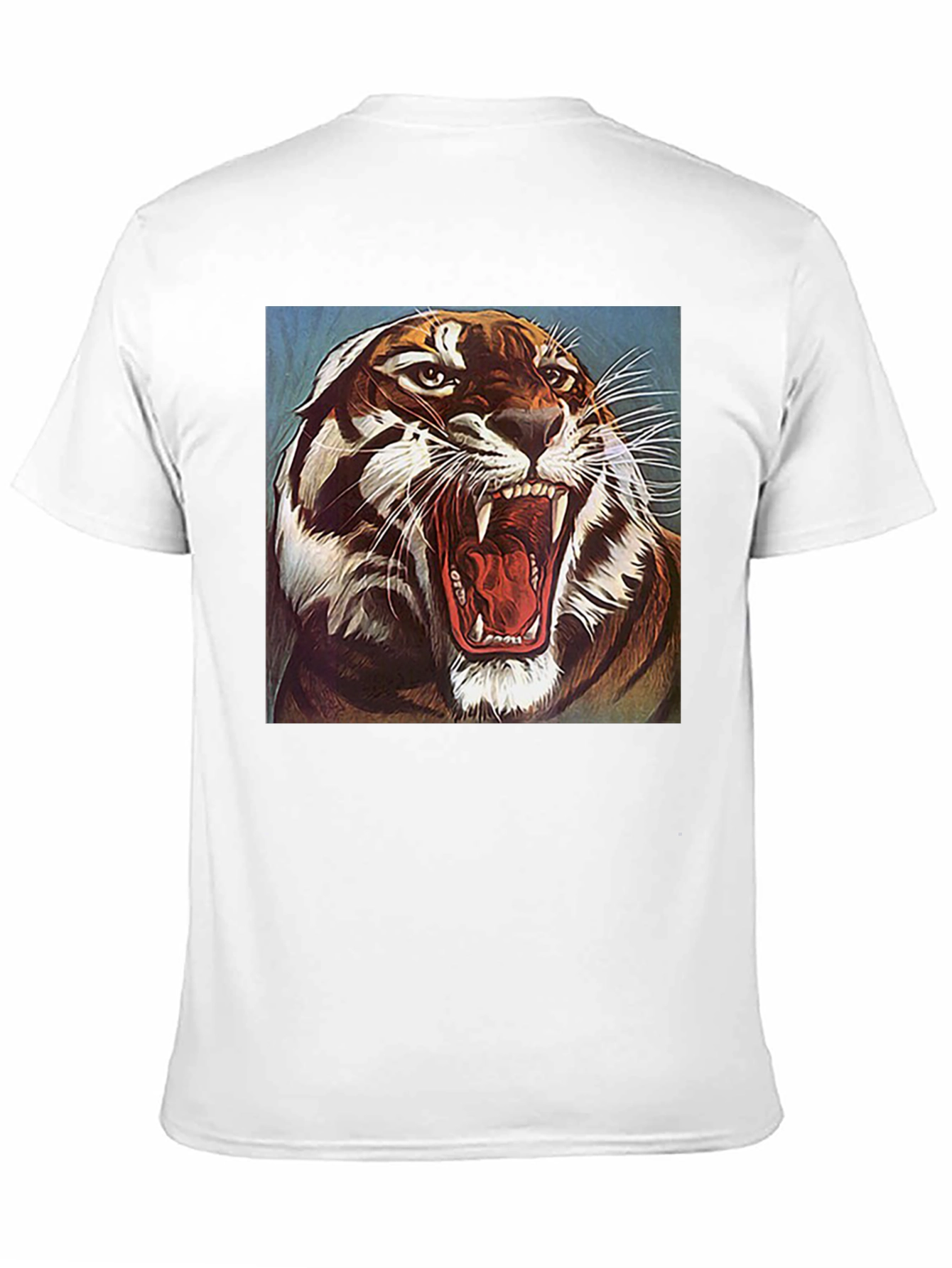 Black Roaring Tiger Graphic Tee - Fierce Style view 11