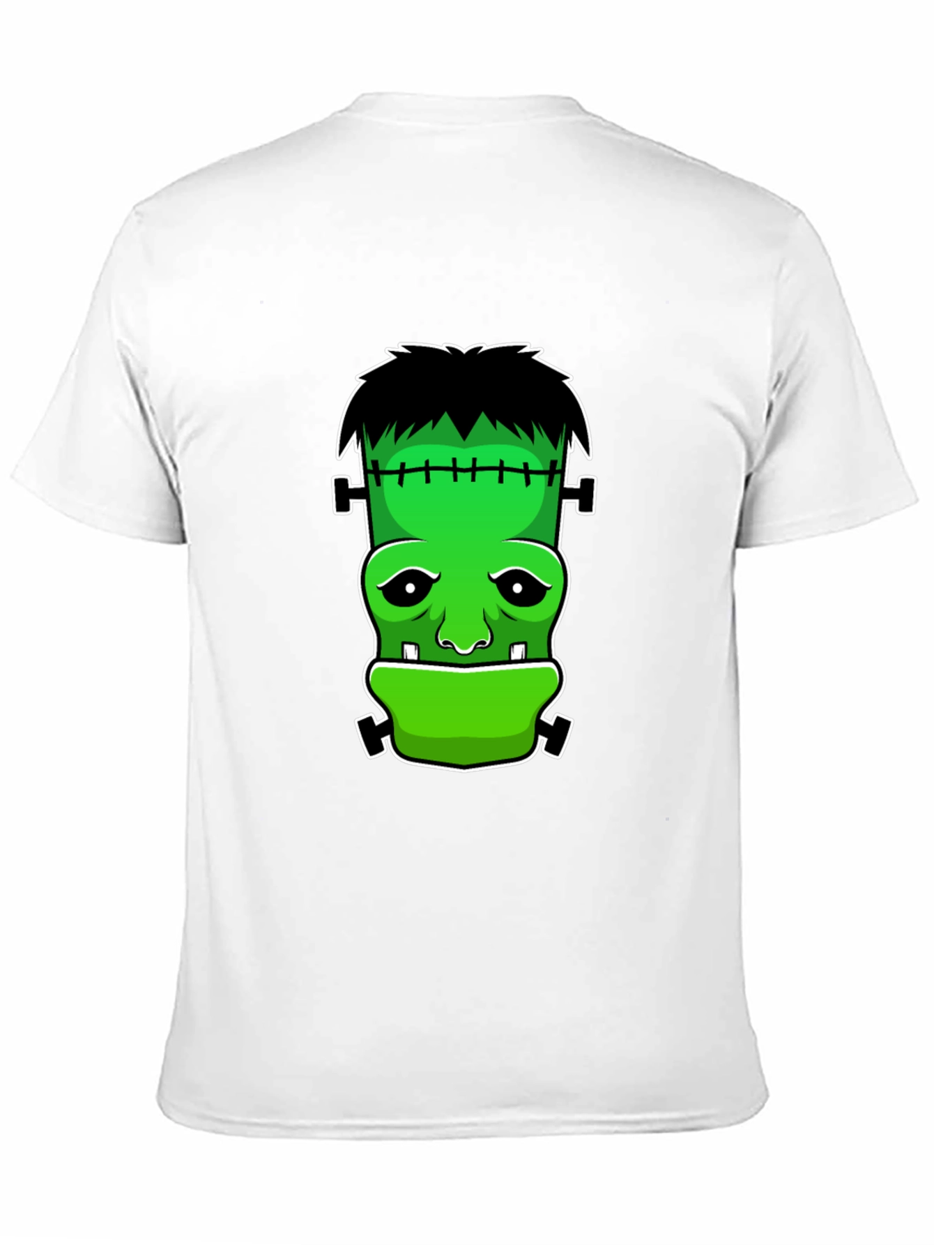 Black Frankenstein Graphic T-Shirt - Halloween Tee view 11
