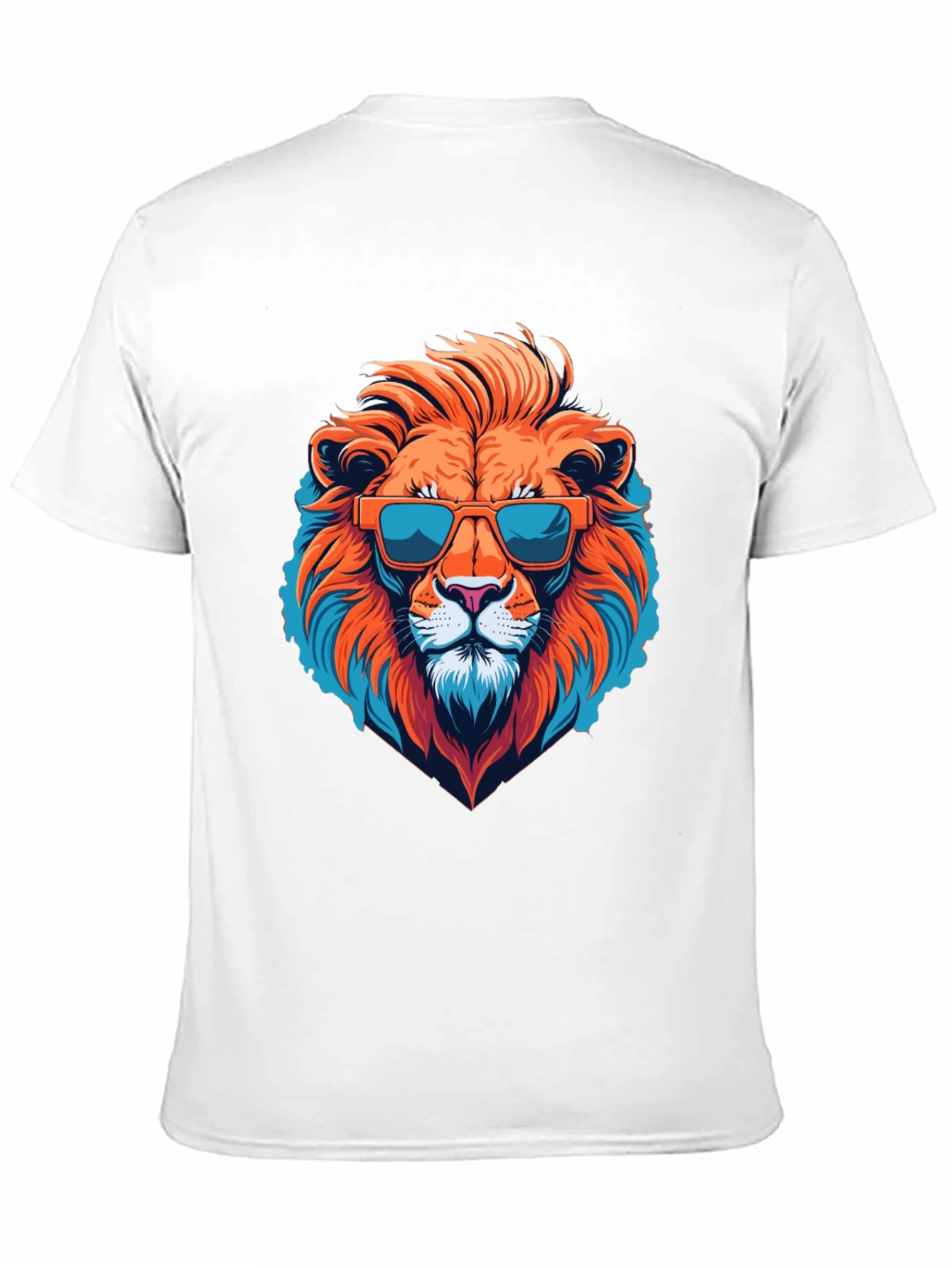 Black Cool Lion Graphic Tee - Black T-Shirt view 11
