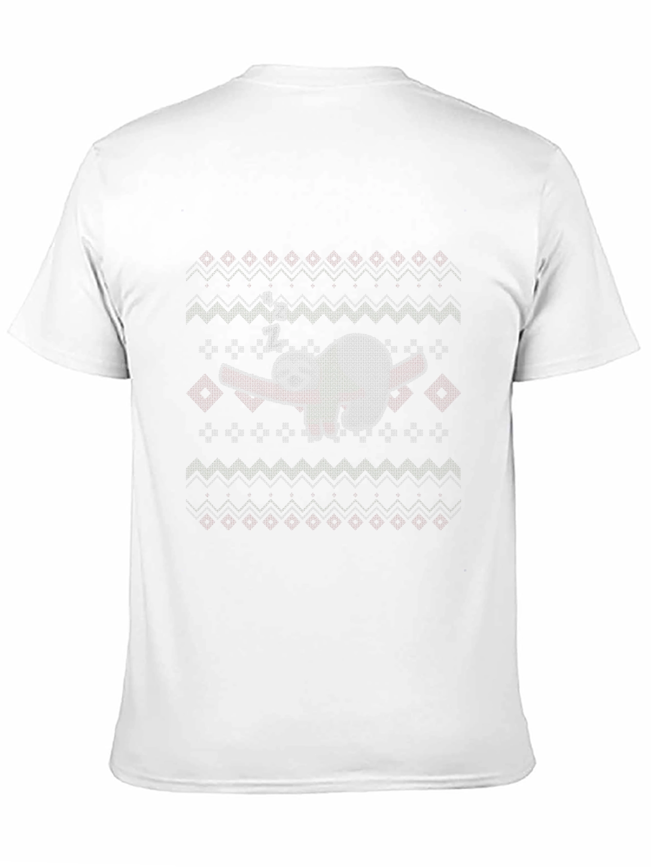 Sloth Ugly Christmas Sweater Style T-Shirt - 11