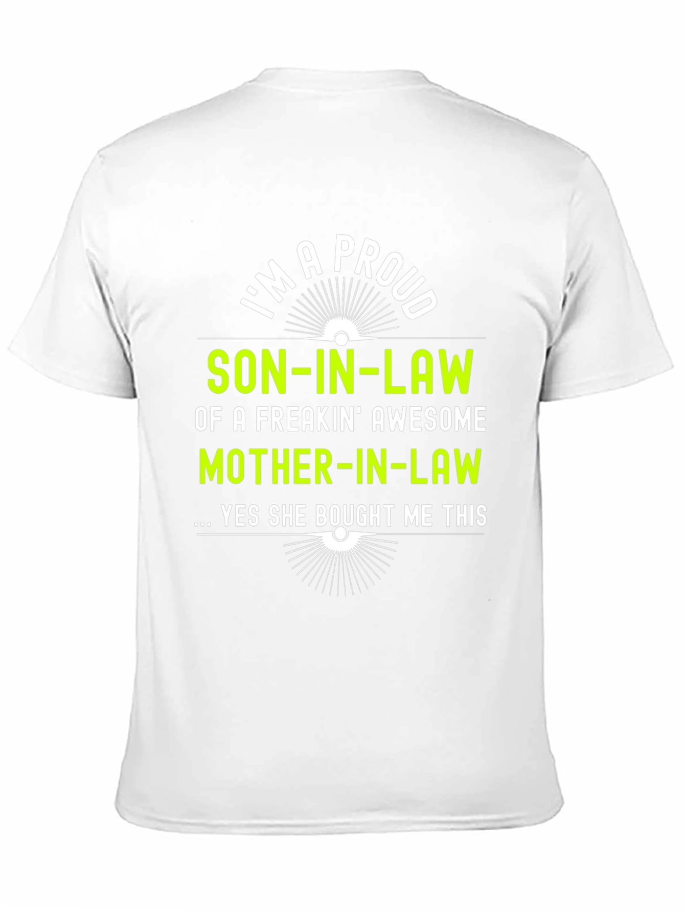 Proud Son-in-Law Graphic Tee - 11