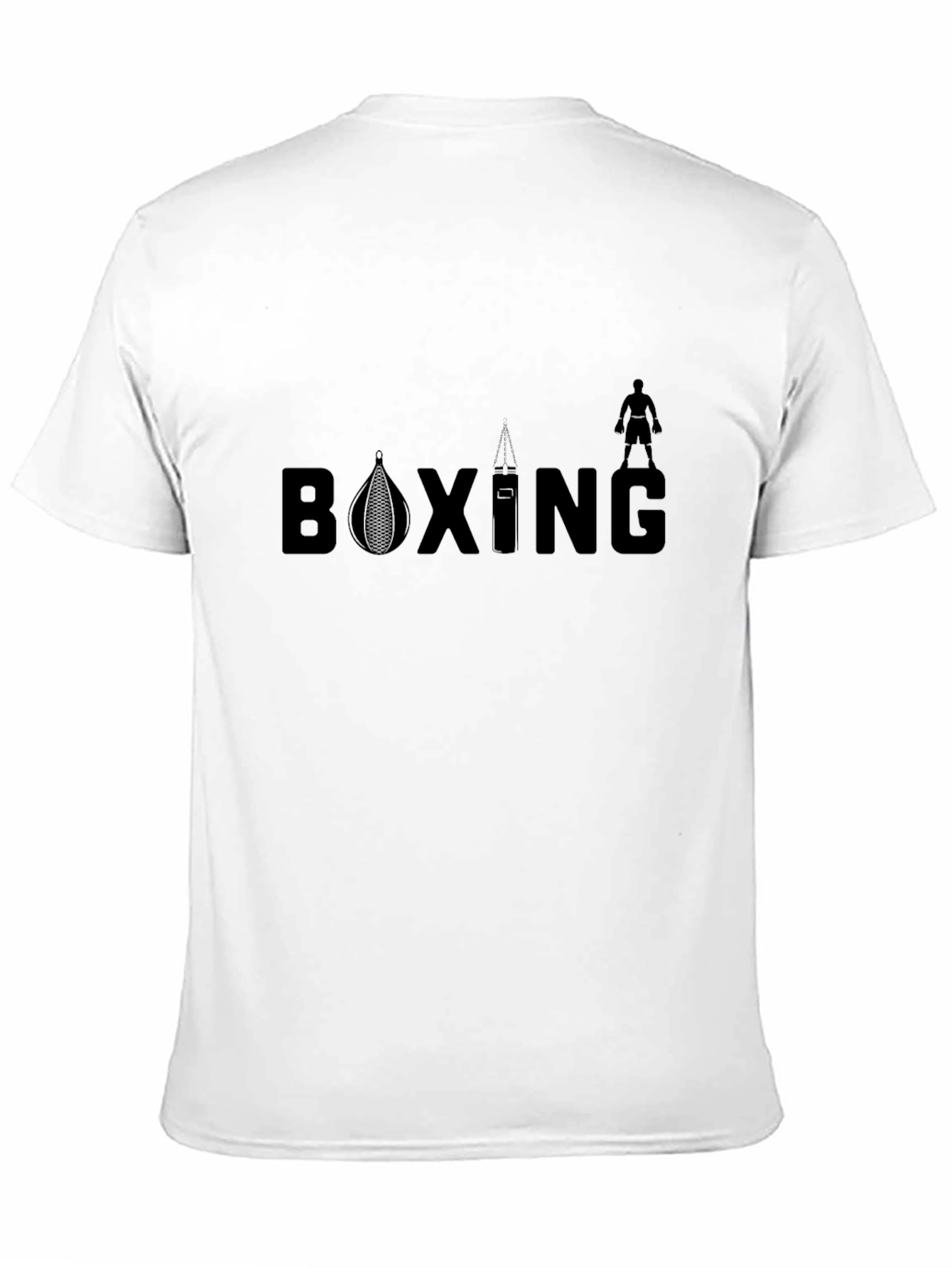 Black Boxing Graphic Tee - Black T-Shirt view 11