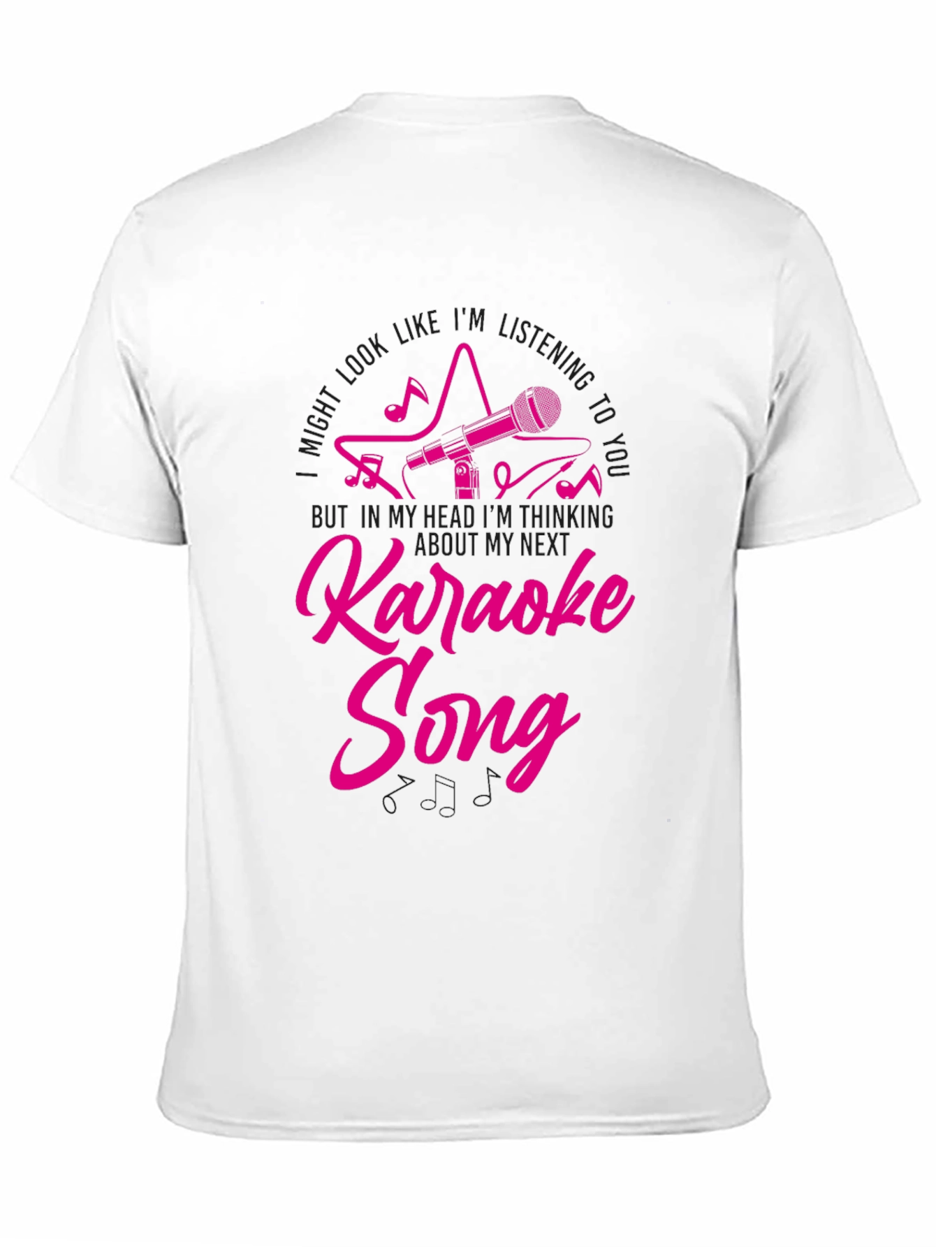 Karaoke Song T-Shirt - Fun Graphic Tee - 11