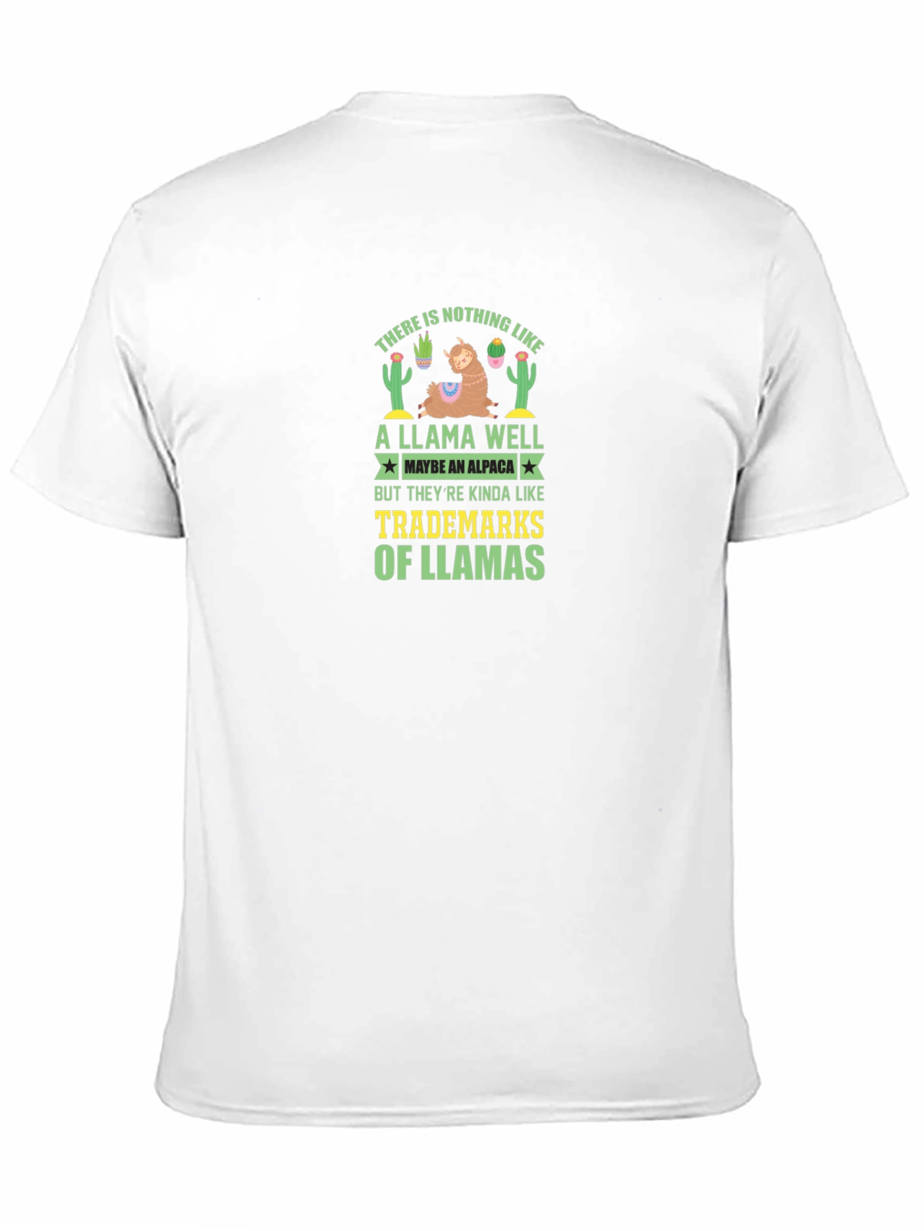 Black Llama Well T-Shirt: Trademarks of Llamas view 11