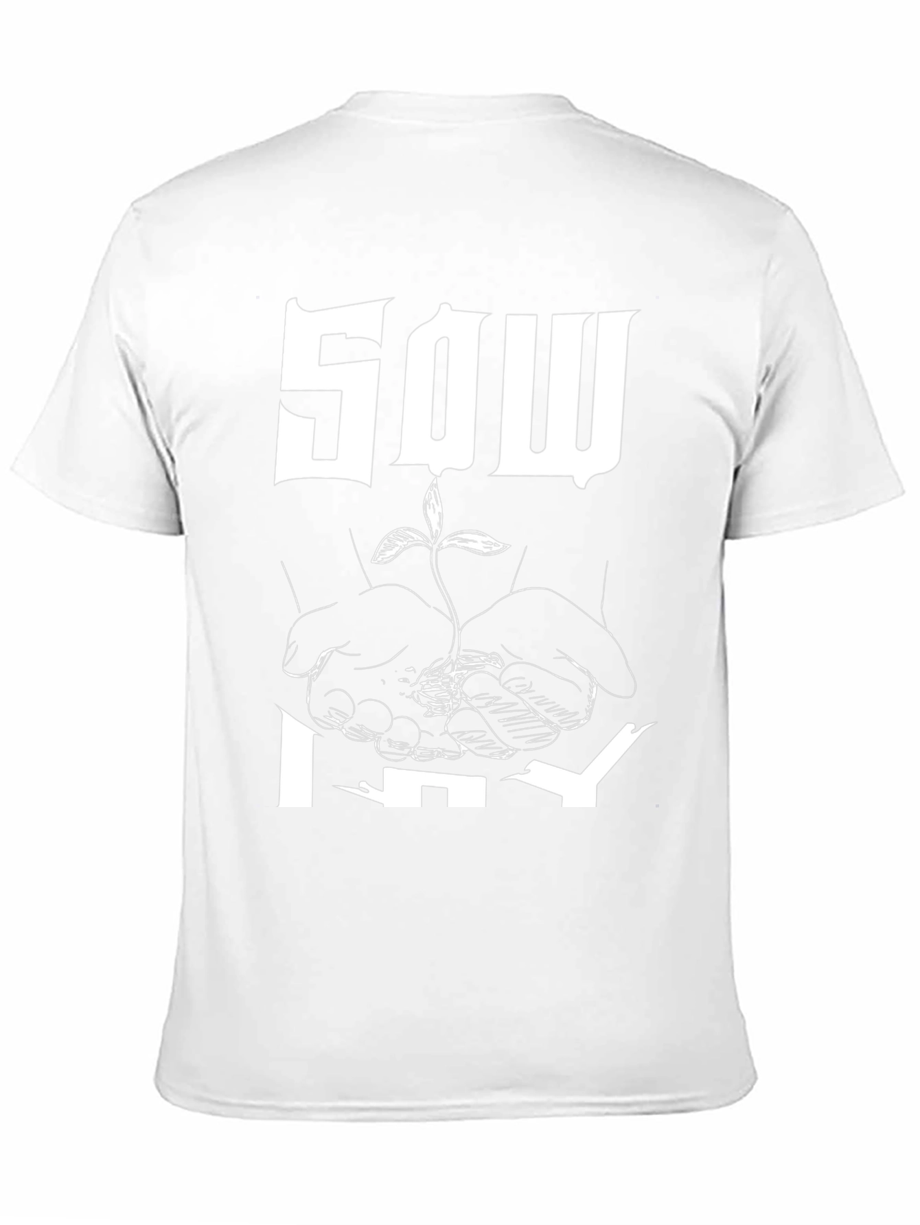 Black Sow Why Graphic T-Shirt - Black Cotton Tee view 11