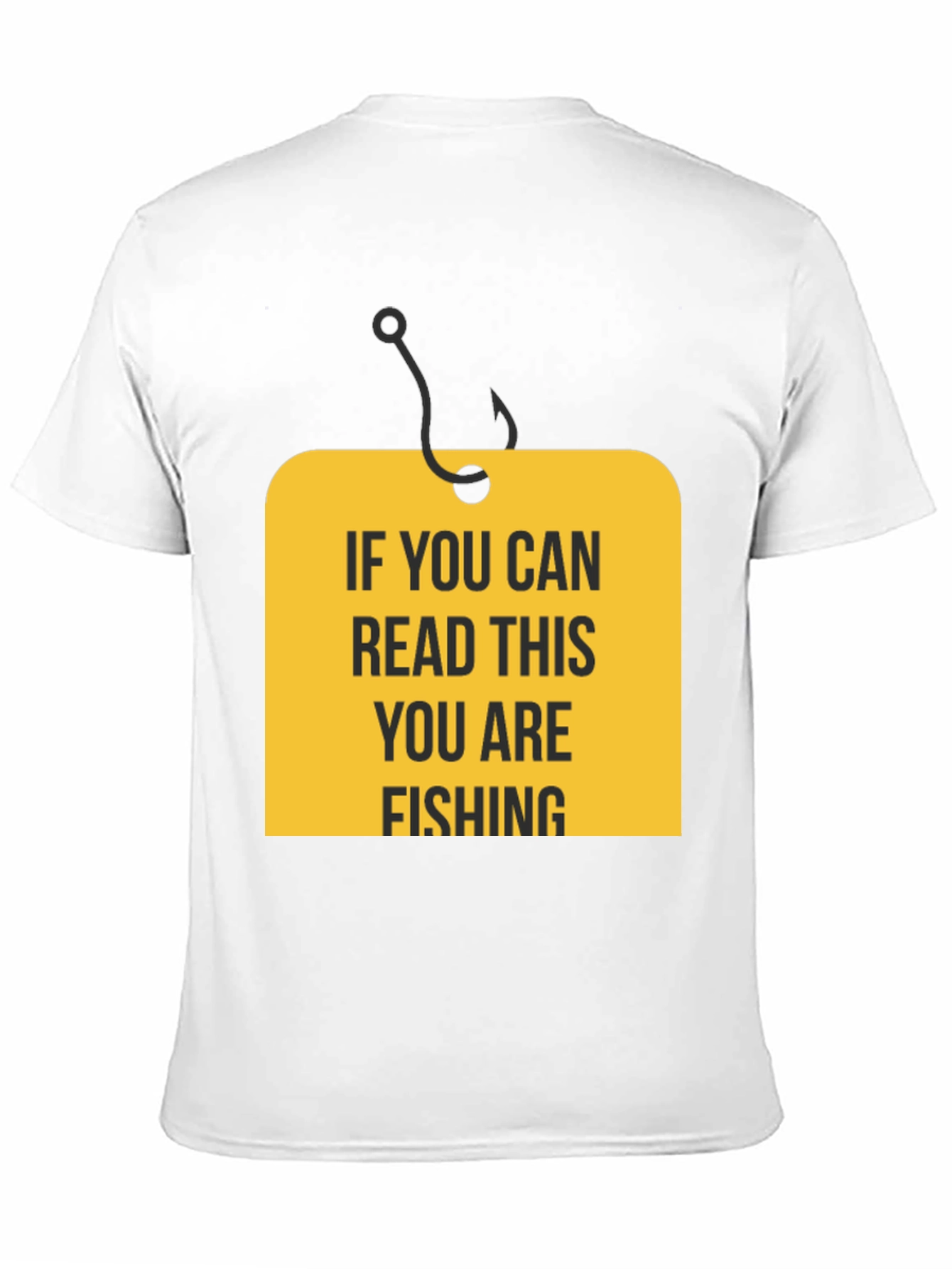 Black If You Can Read This You Are Fishing Black T-Shirt view 11