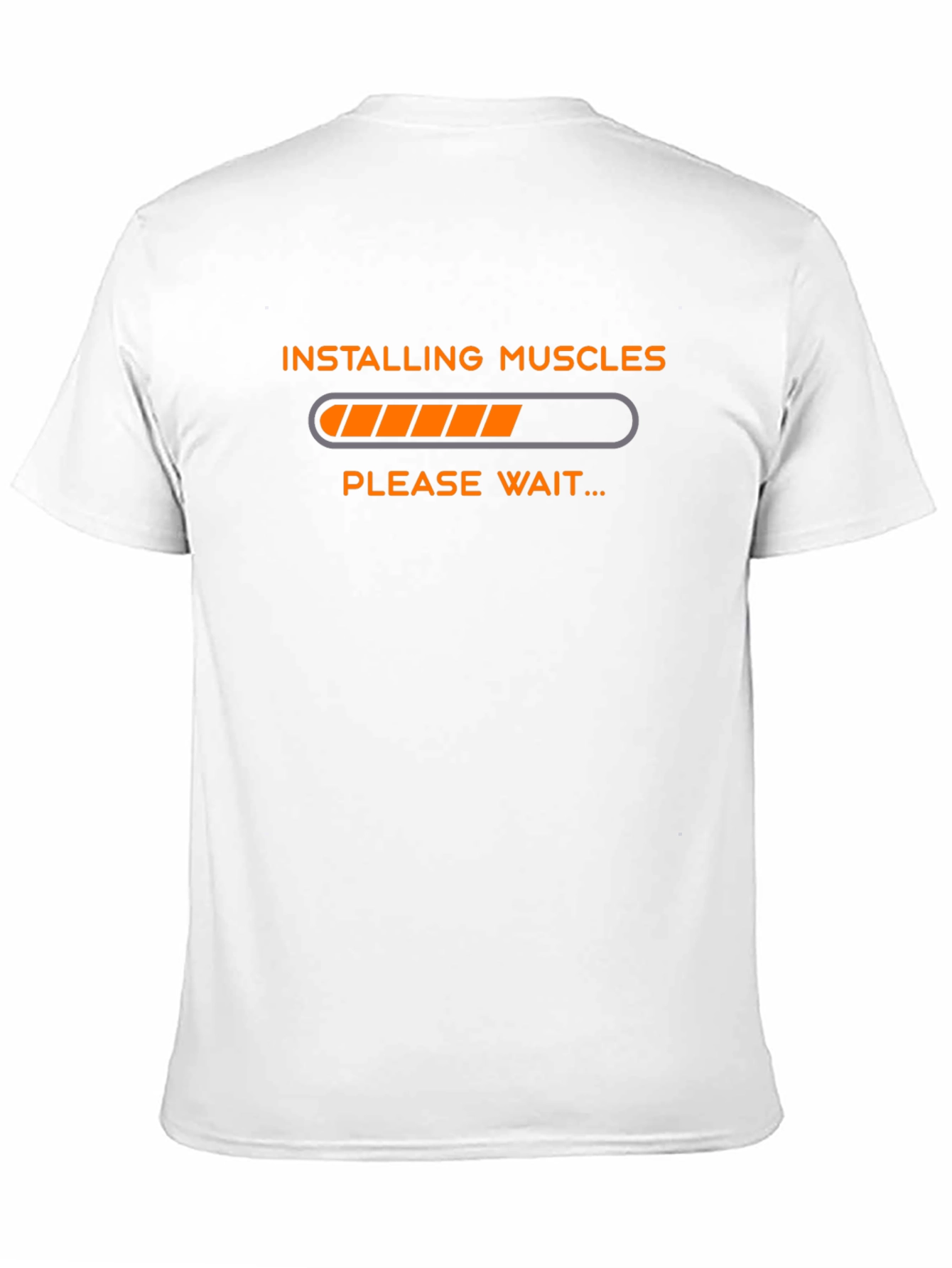 Black Installing Muscles Funny Gym Workout T-Shirt view 11