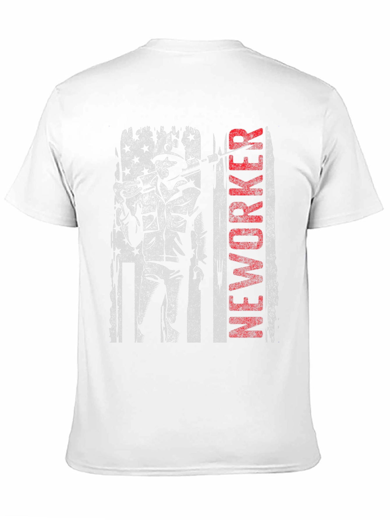Black NEWORKER Patriotic T-Shirt view 11