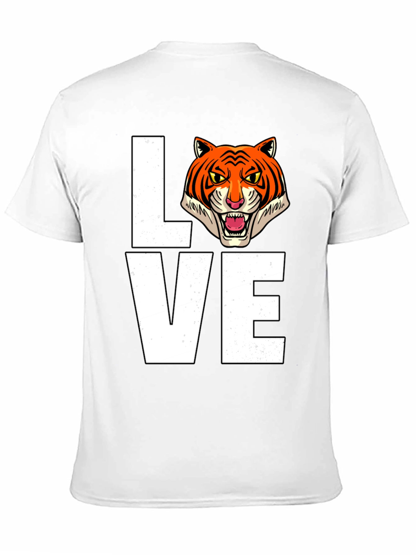 Black Tiger Love Graphic T-Shirt view 11