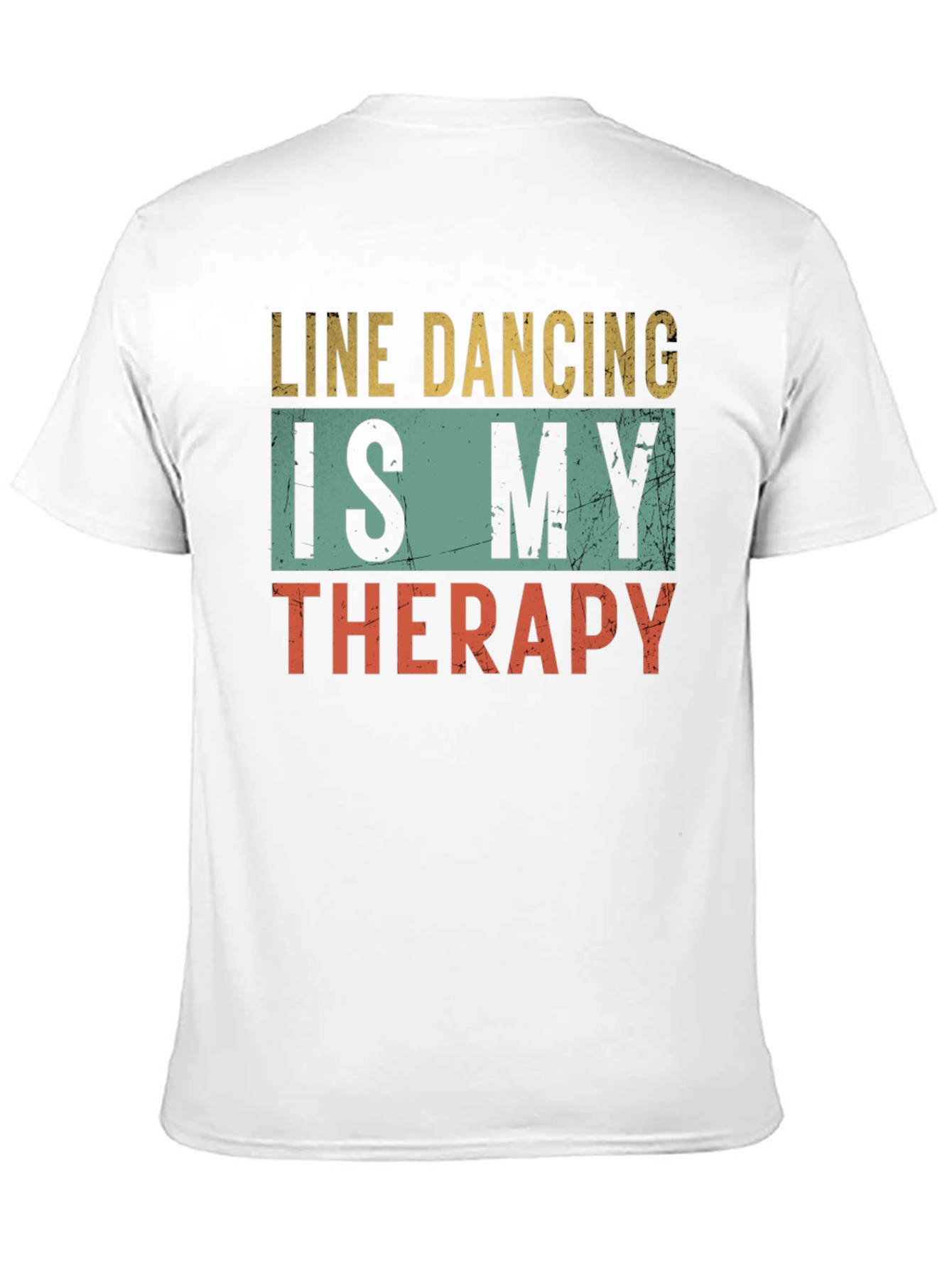 Black Line Dancing Therapy T-Shirt - Unique Design view 11
