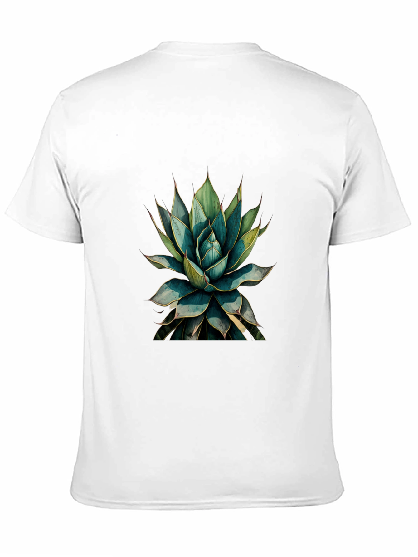 Black Botanical Graphic Tee - Desert Bloom Shirt view 11