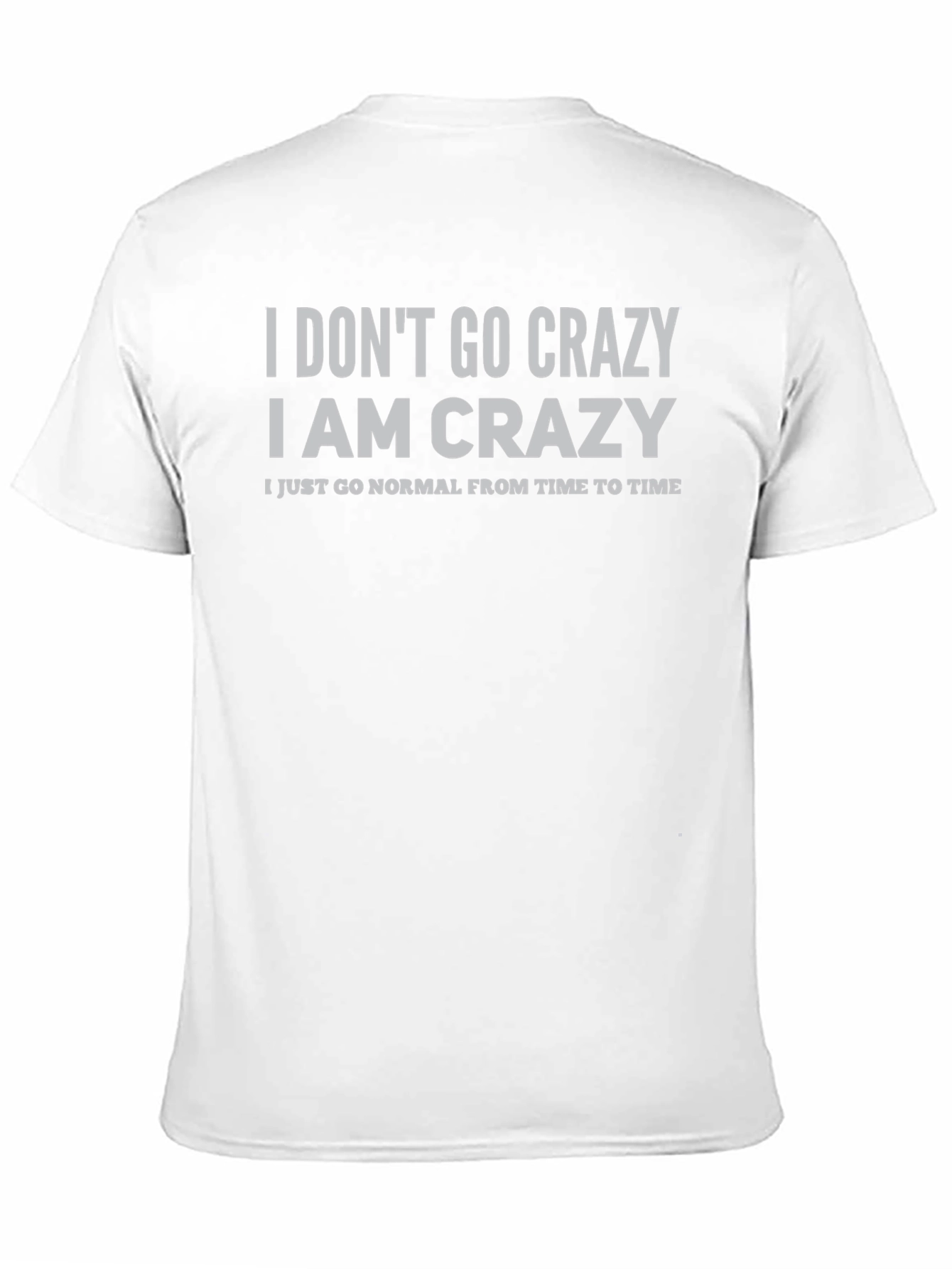 Black Crazy Statement T-Shirt view 11