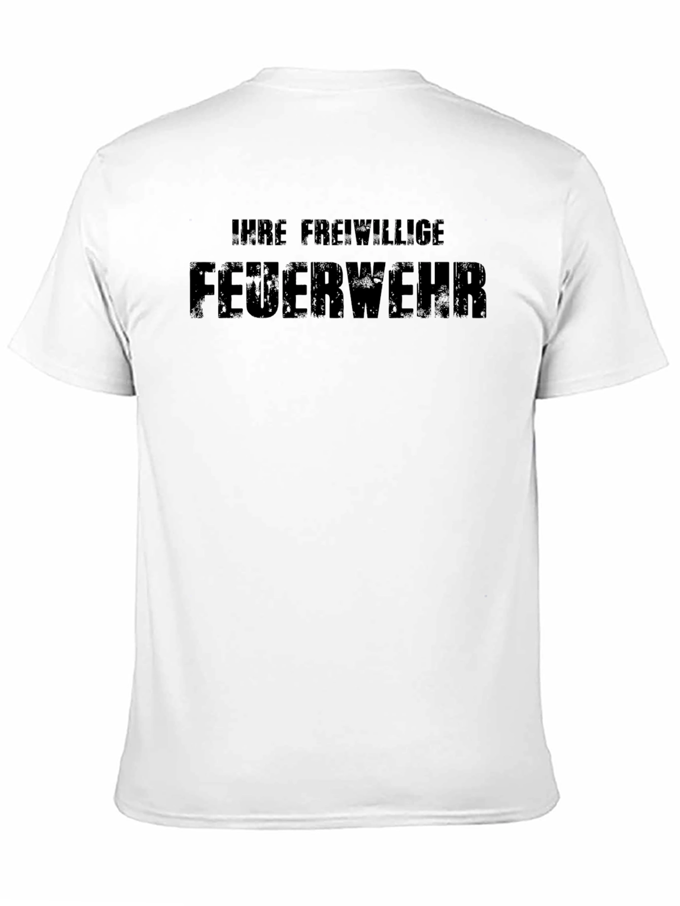Black Volunteer Firefighter T-Shirt - Ihre Freiwillige Feuerwehr view 11