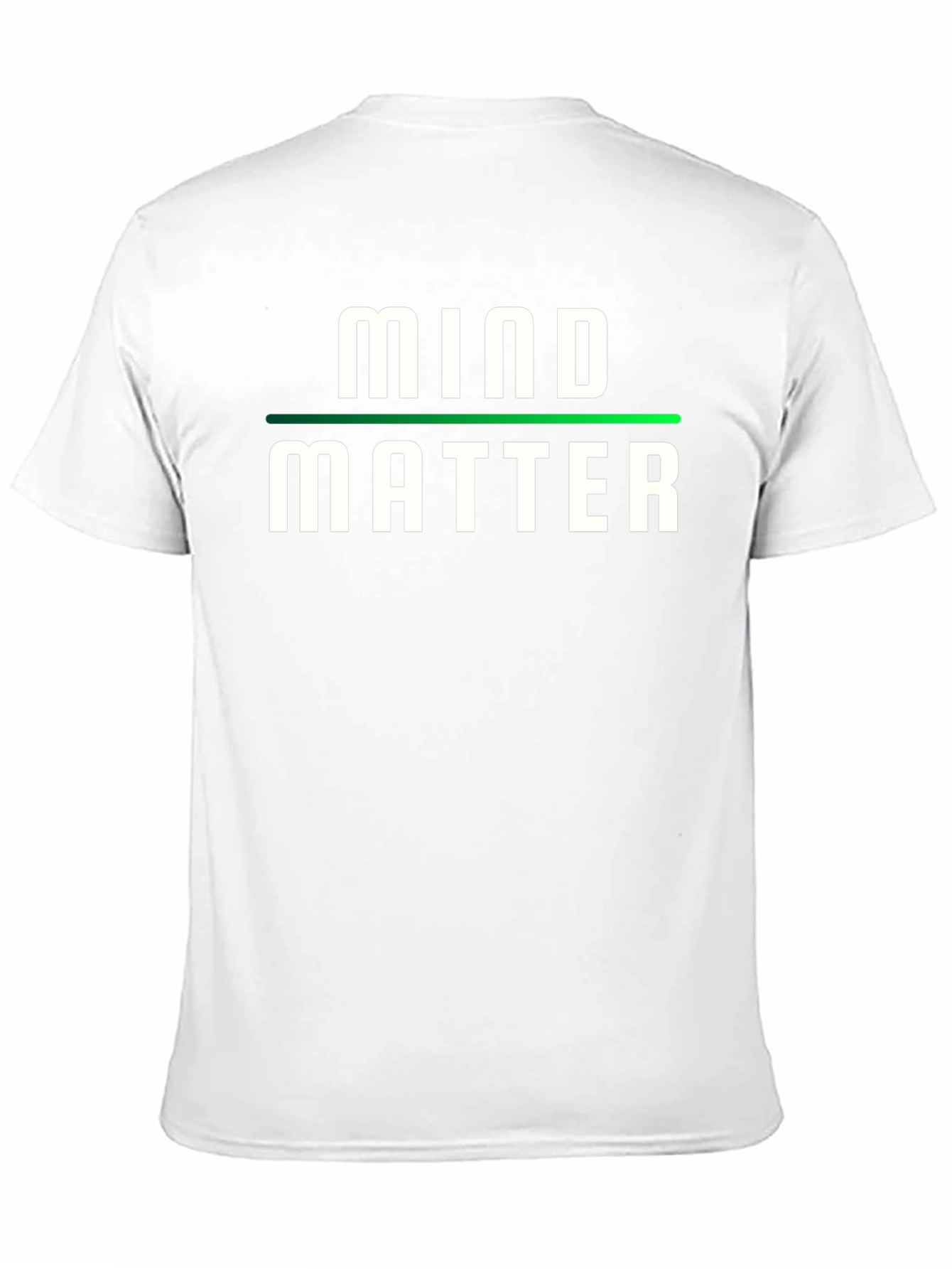 Black Mind Over Matter T-Shirt - Stylish Graphic Tee view 11