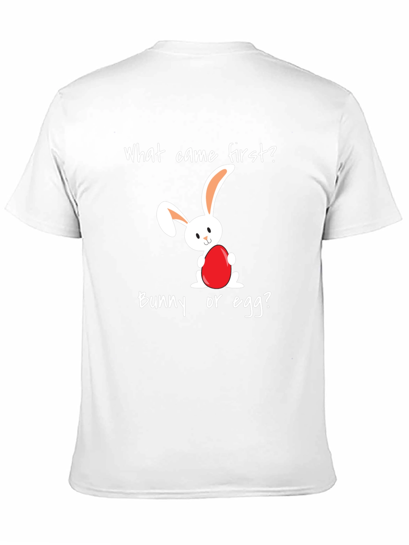 Black Bunny or Egg T-Shirt view 11