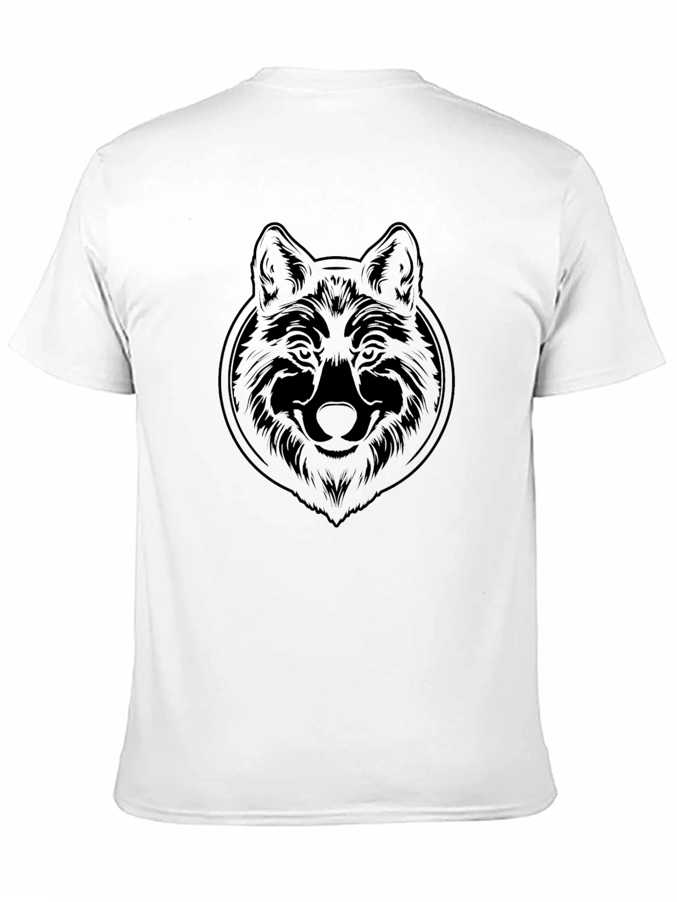 Black Black Wolf Graphic Tee view 11