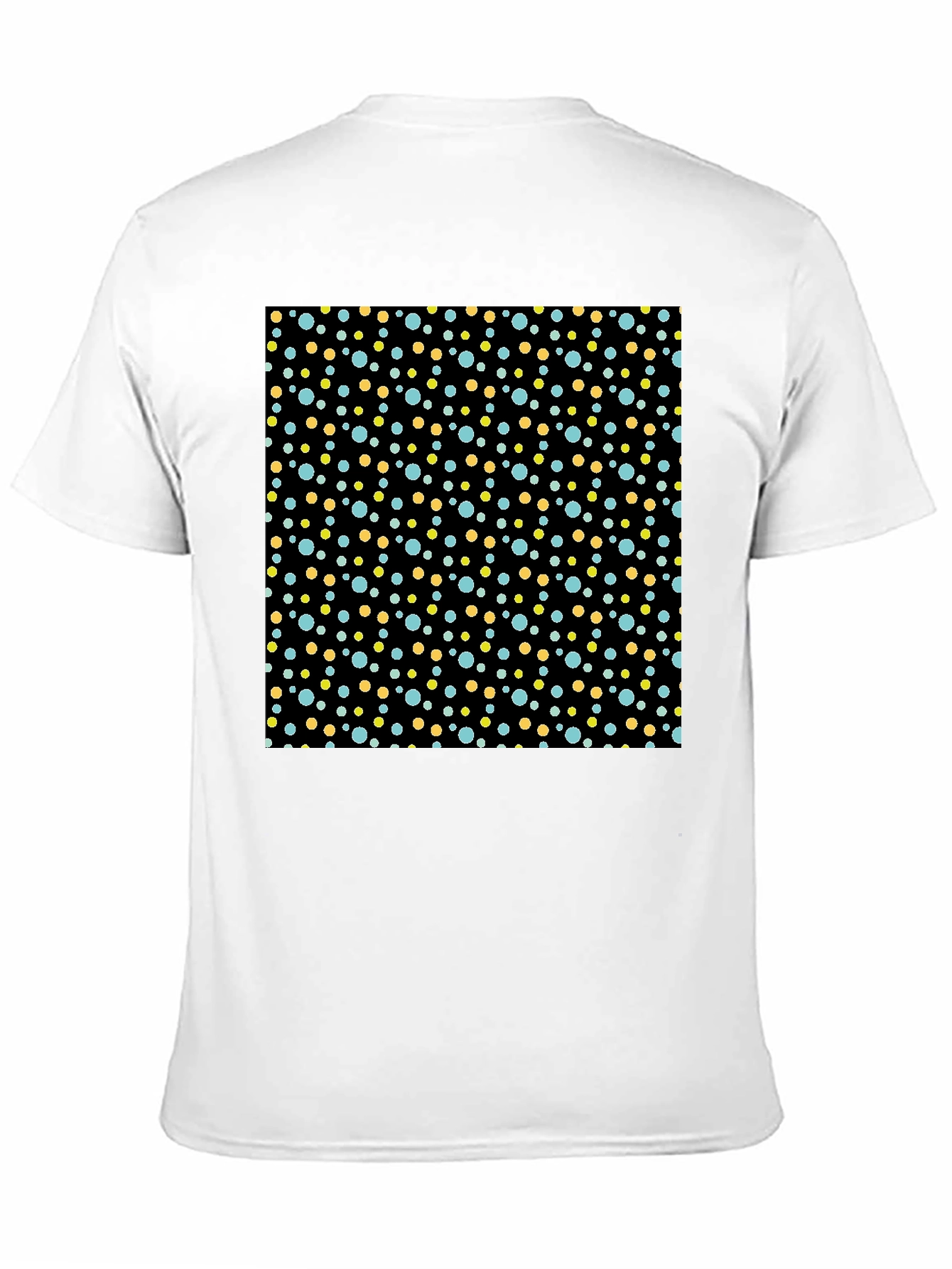 Black Retro Polka Dot T-Shirt - Classic Style view 11