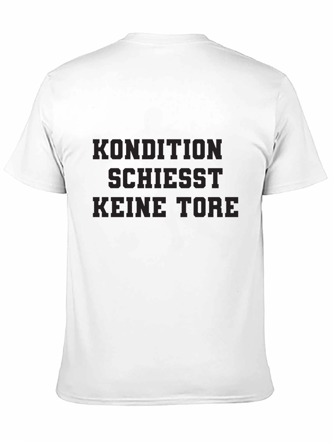 Black Kondition Schiesst Keine Tore Black T-Shirt view 11