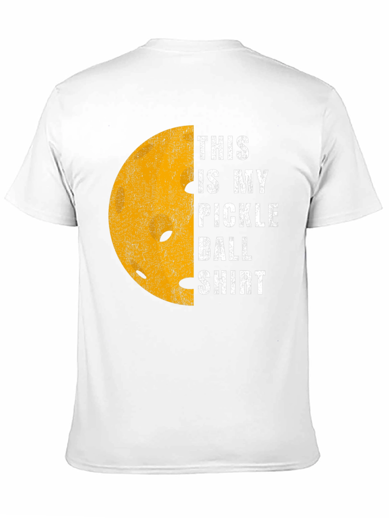 Black Pickleball Shirt - Funny Pickle Ball T-Shirt view 11