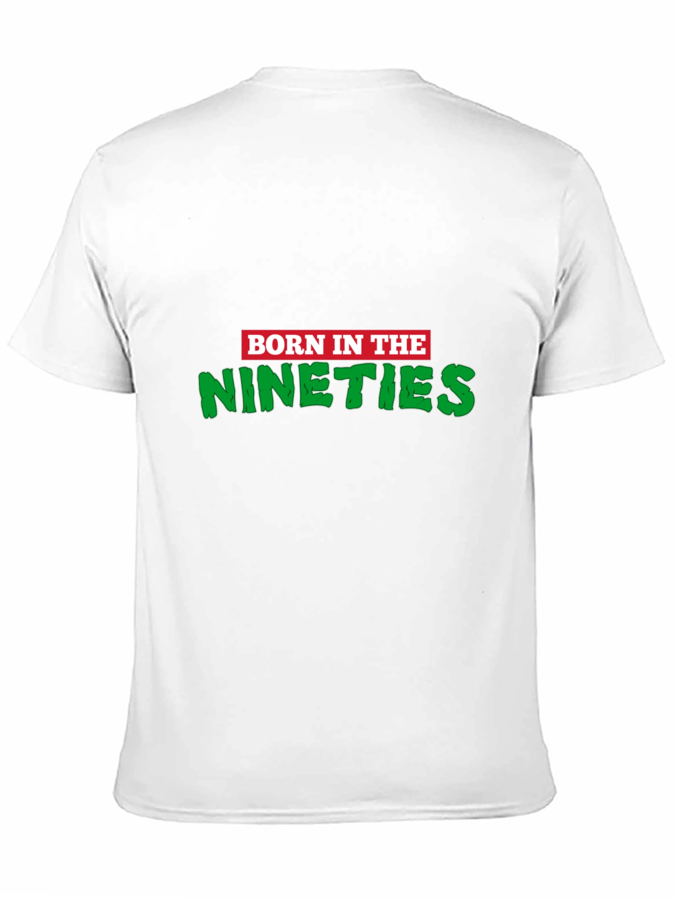 Black Born in the Nineties Graphic Tee view 11