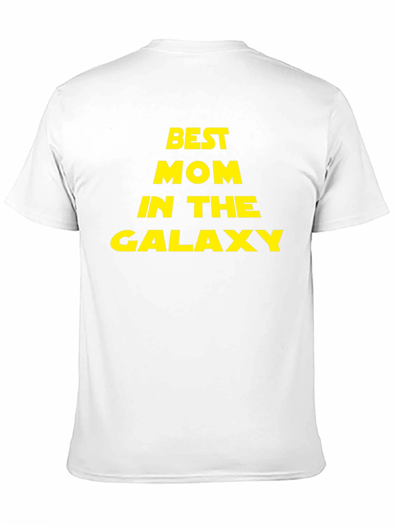 Black Best Mom In The Galaxy T-Shirt - Black view 11