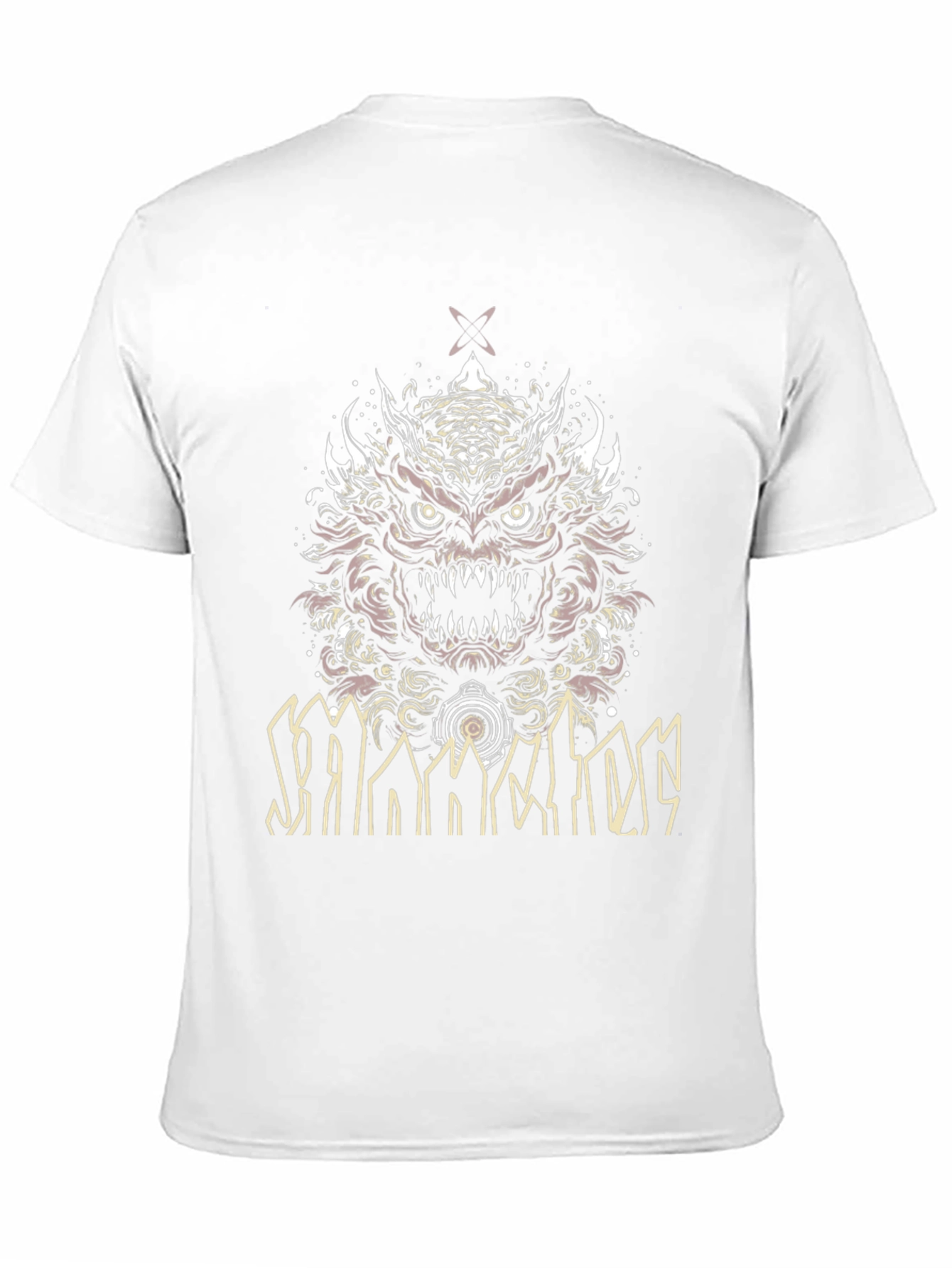 Black Monster Graphic Black T-Shirt view 11