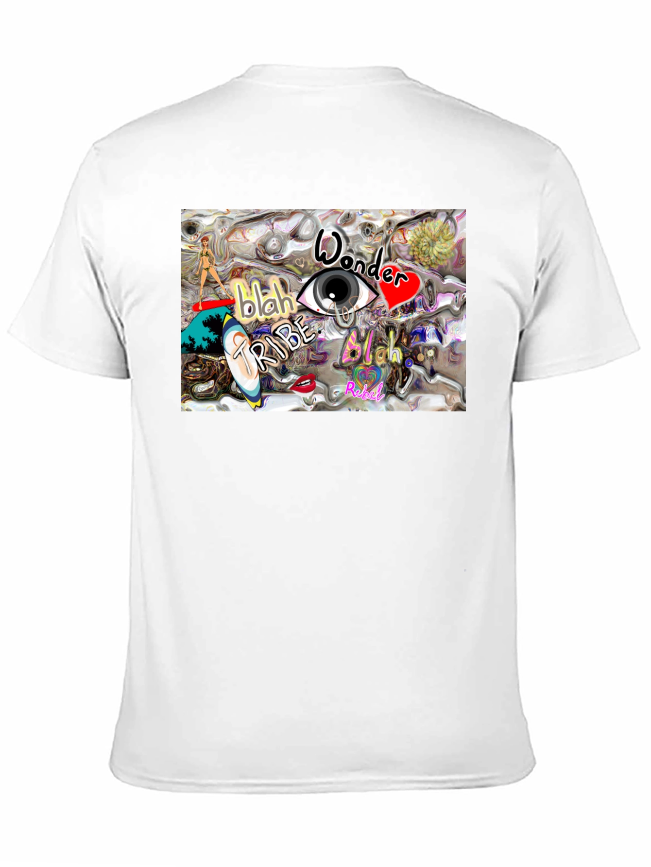 Black Eye Wonder Tribe Graphic Tee - Black view 11