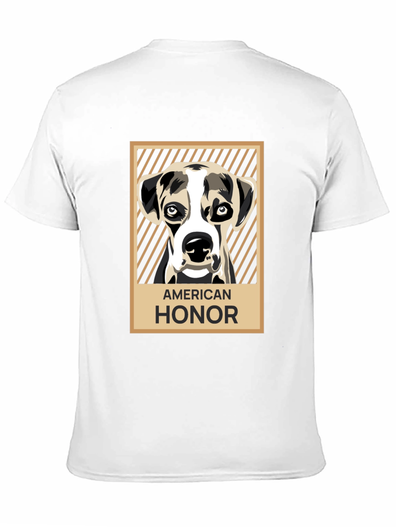 Black American Honor Dog Graphic Tee - Black view 11