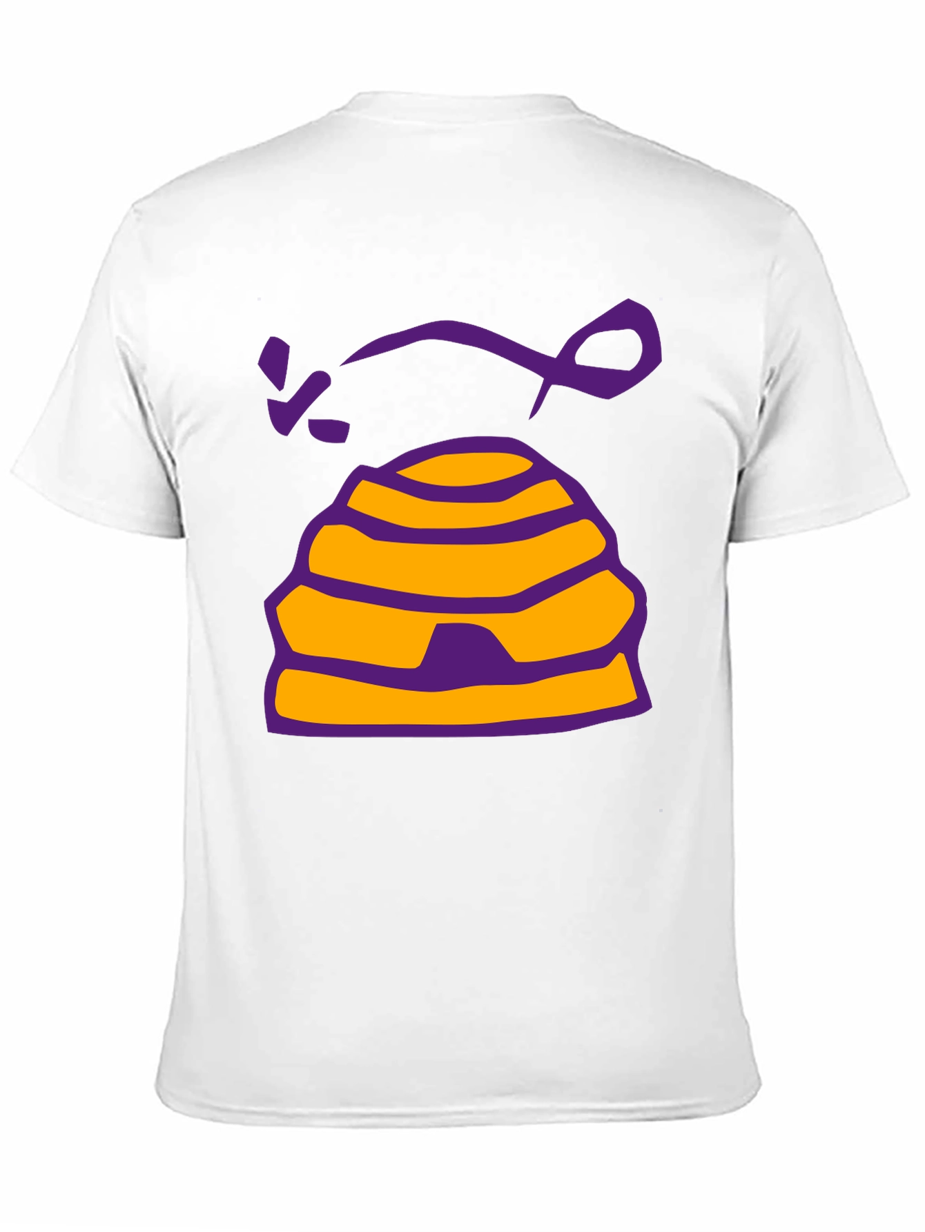 Black Beehive Graphic T-Shirt - Casual Black Tee view 11