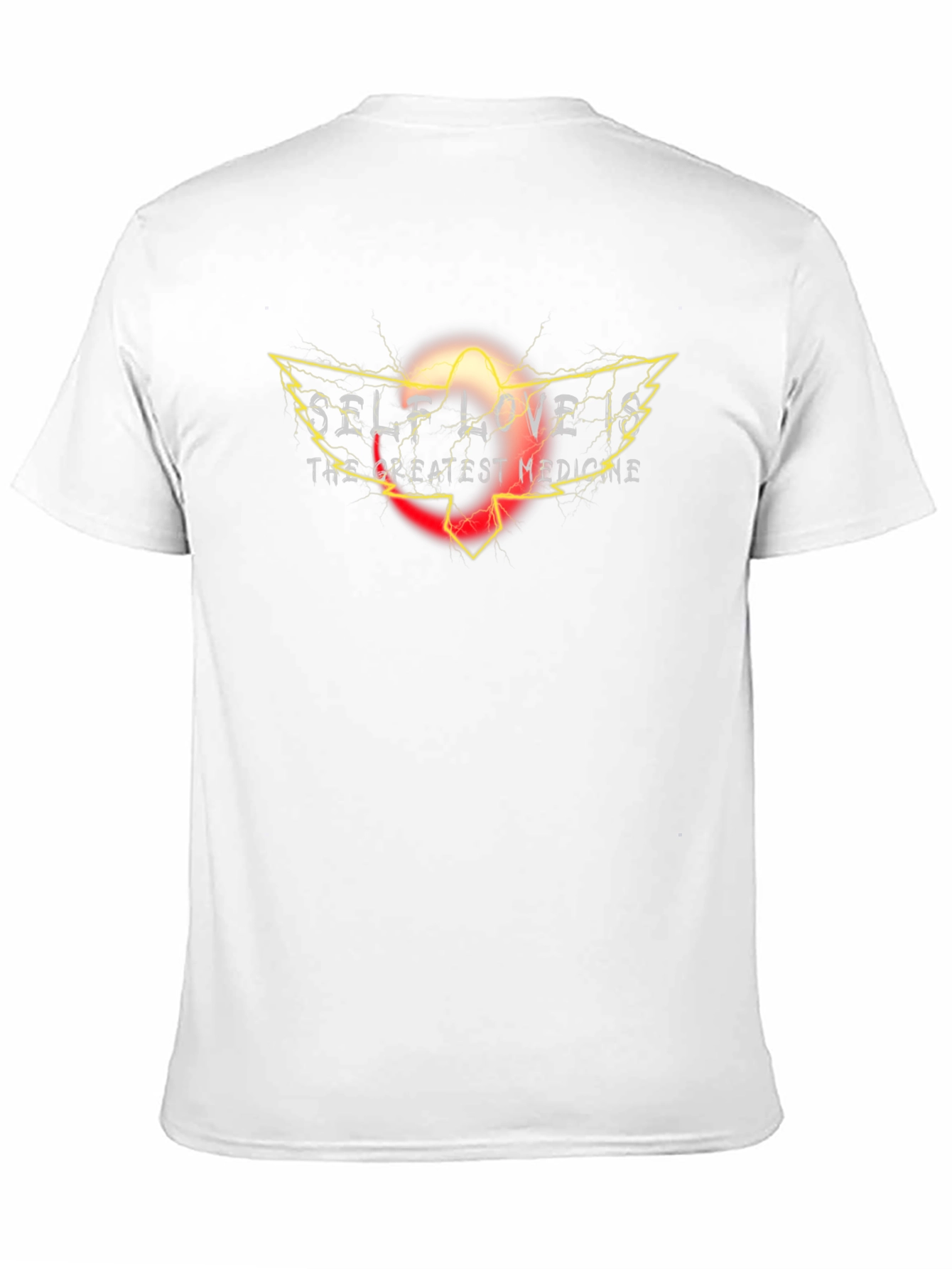 Black Self Love T-Shirt - Greatest Medicine Graphic Tee view 11