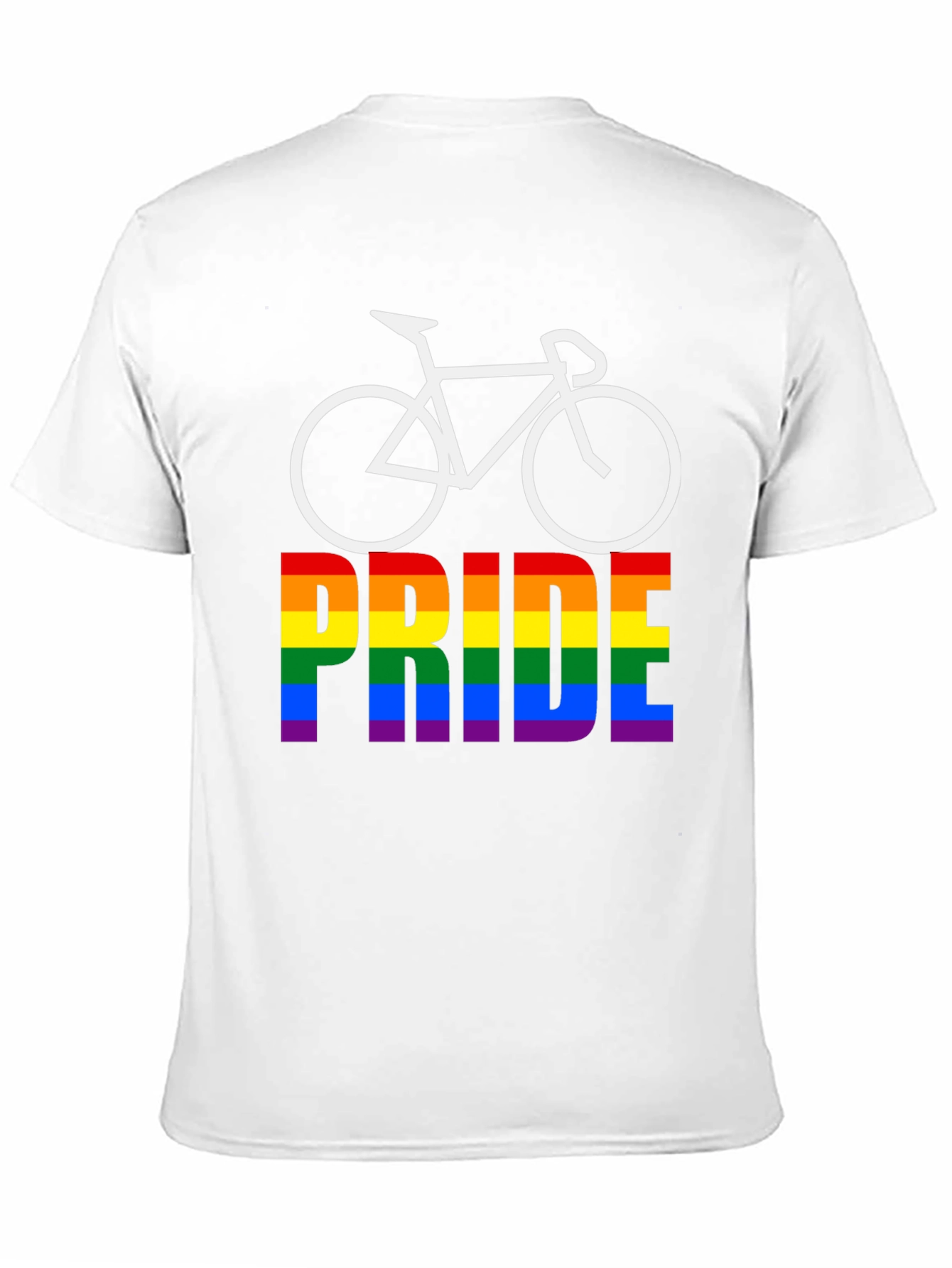 Black Pride Bicycle Black T-Shirt LGBTQ+ Rainbow view 11