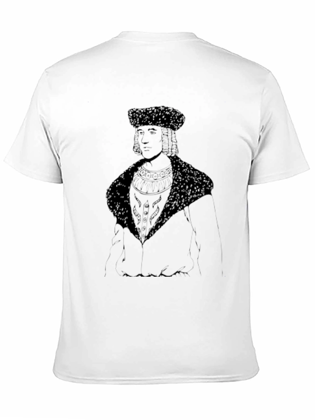 Historical Figure T-Shirt - Classic Black Tee - 11