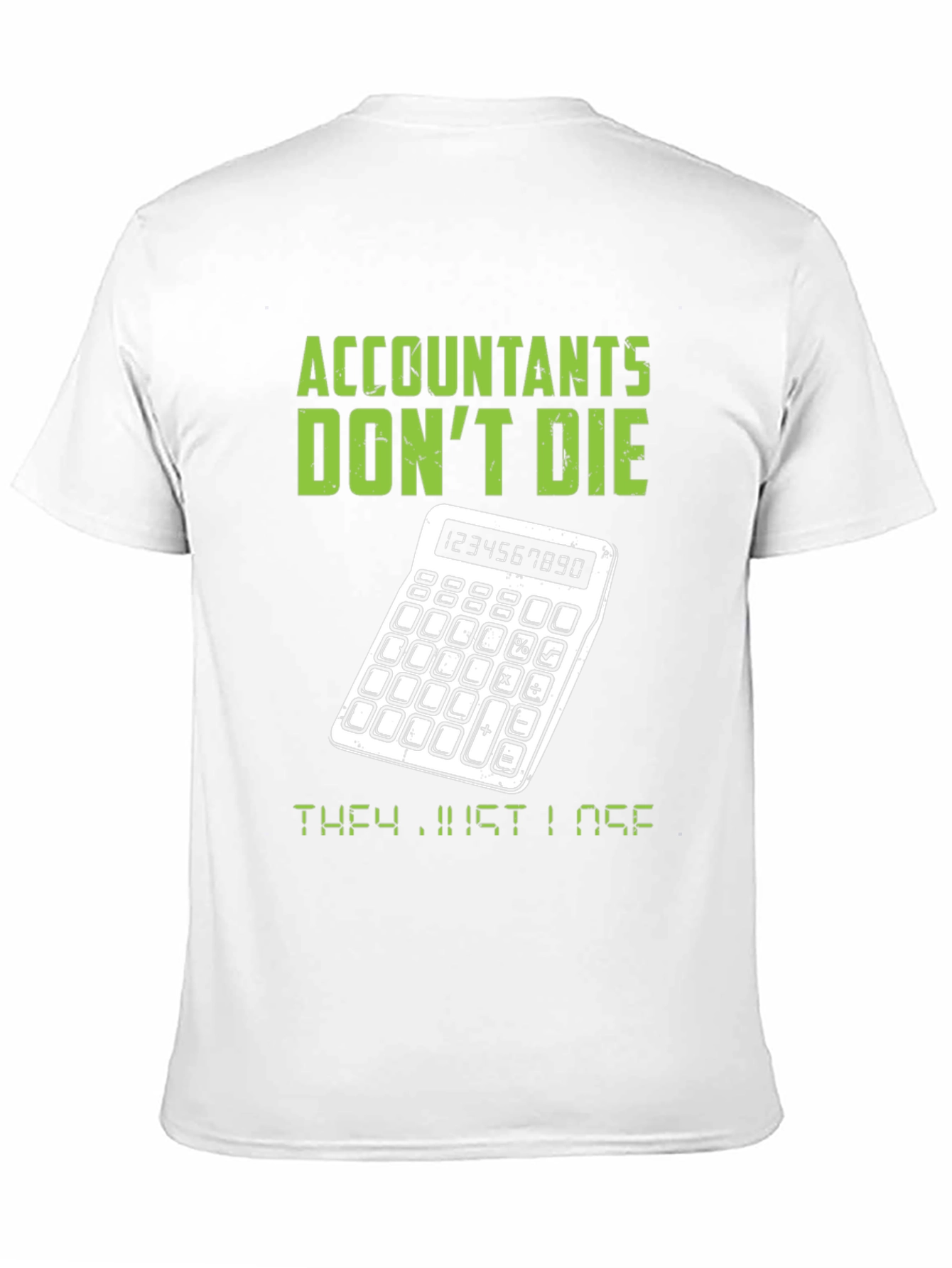 Black Accountants Don't Die T-Shirt view 11