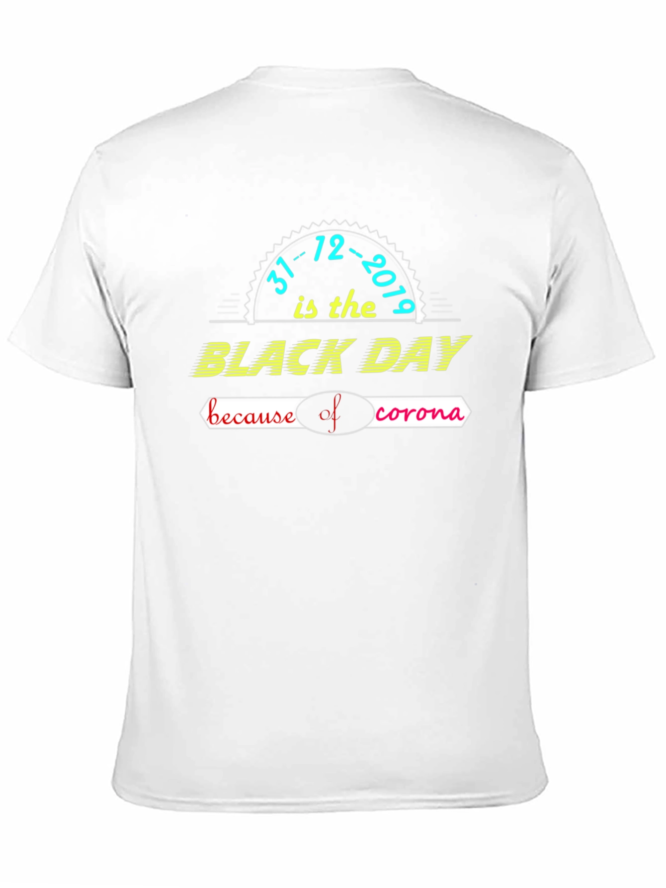 Black Black Day Corona Virus Graphic T-Shirt view 11