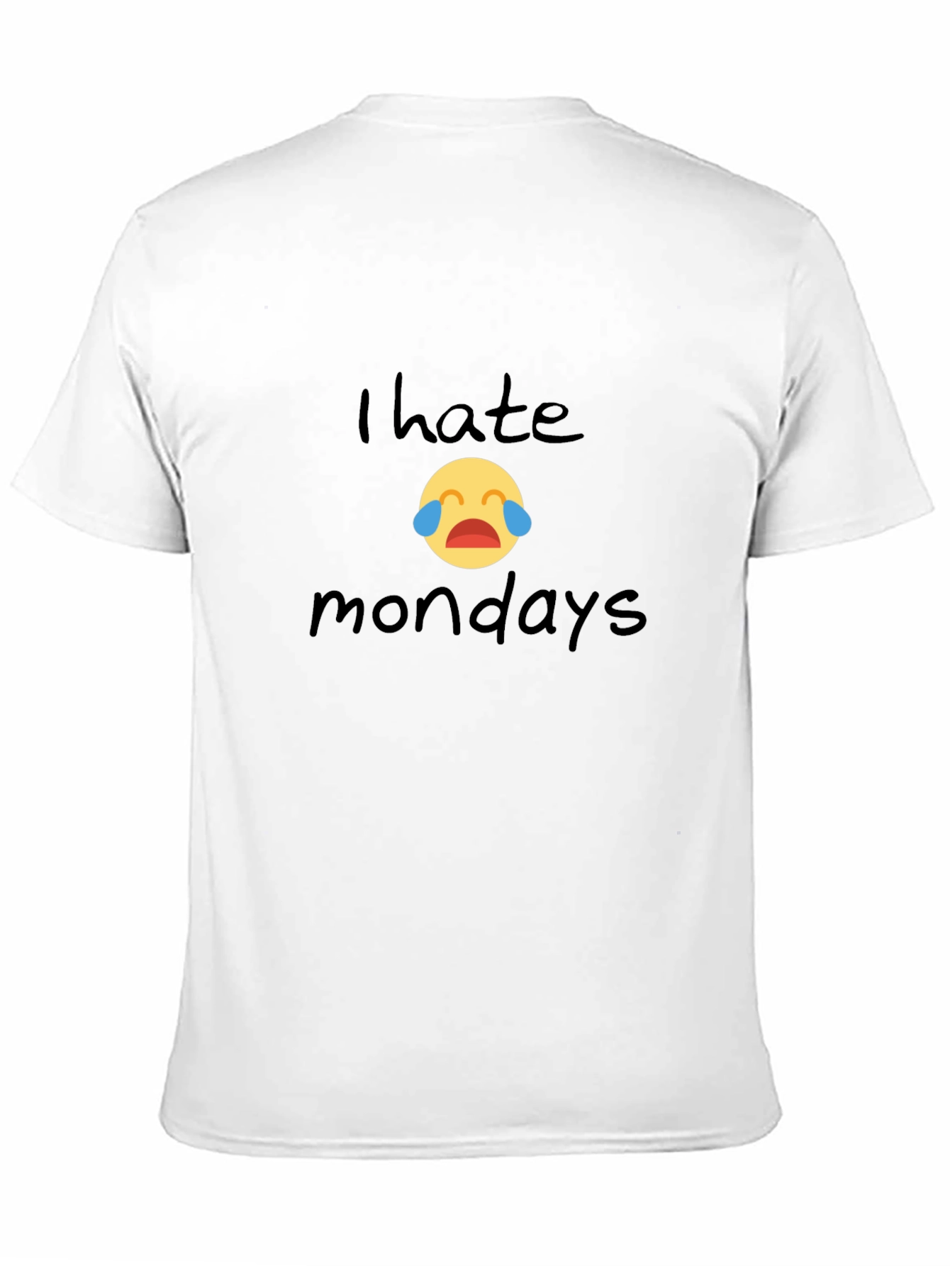 Black I Hate Mondays Graphic Tee - Unisex Black T-Shirt view 11