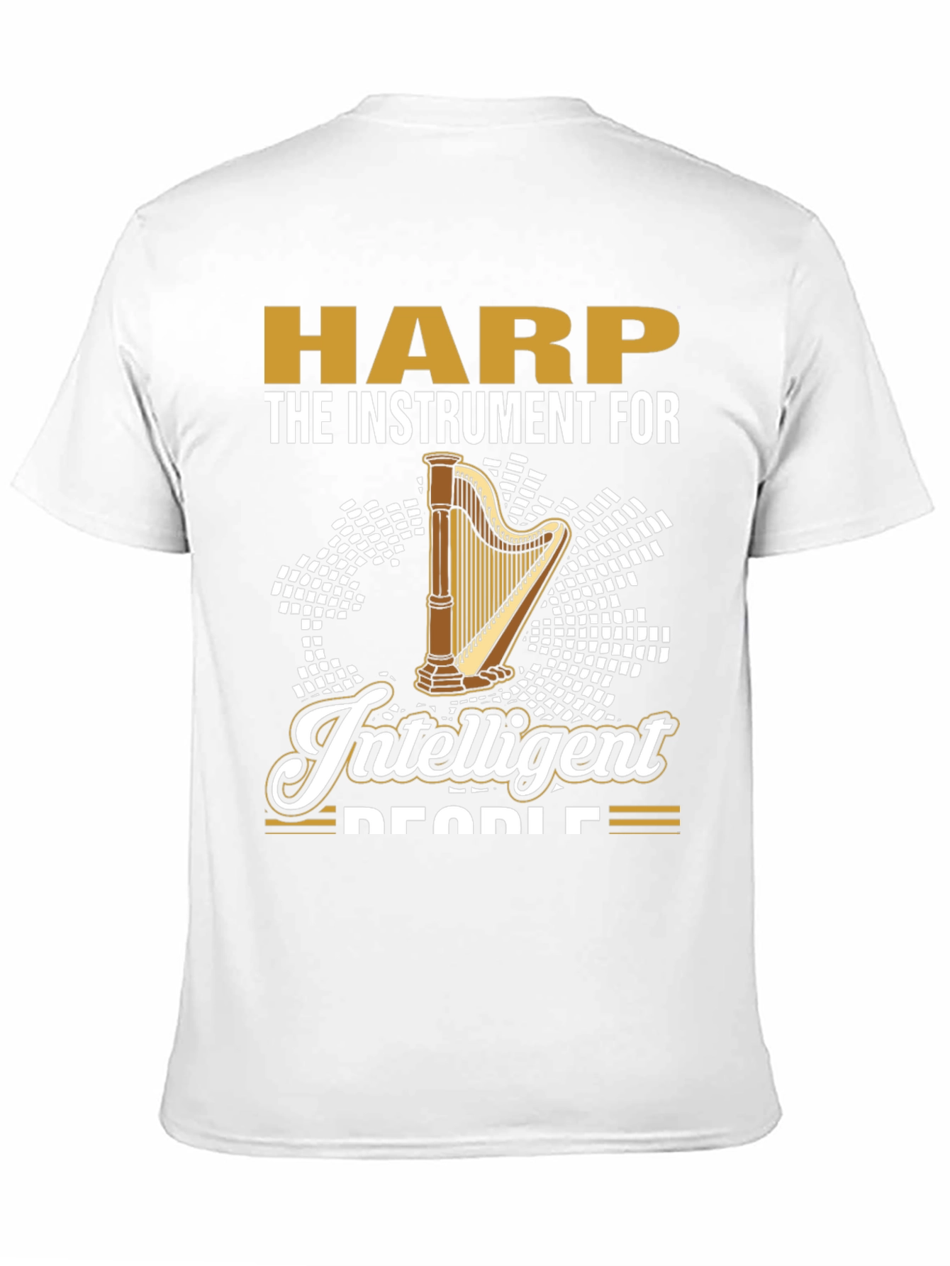 Black Harp Intelligent People T-Shirt view 11