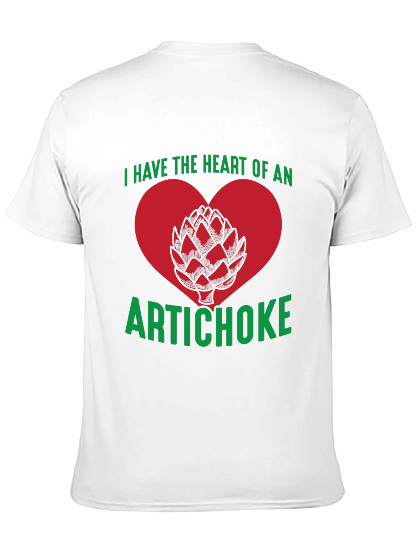 Black Heart of an Artichoke Graphic Tee view 11