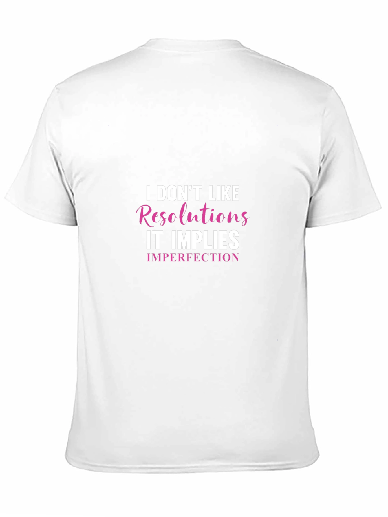 Black Funny 'Resolutions' Graphic T-Shirt view 11