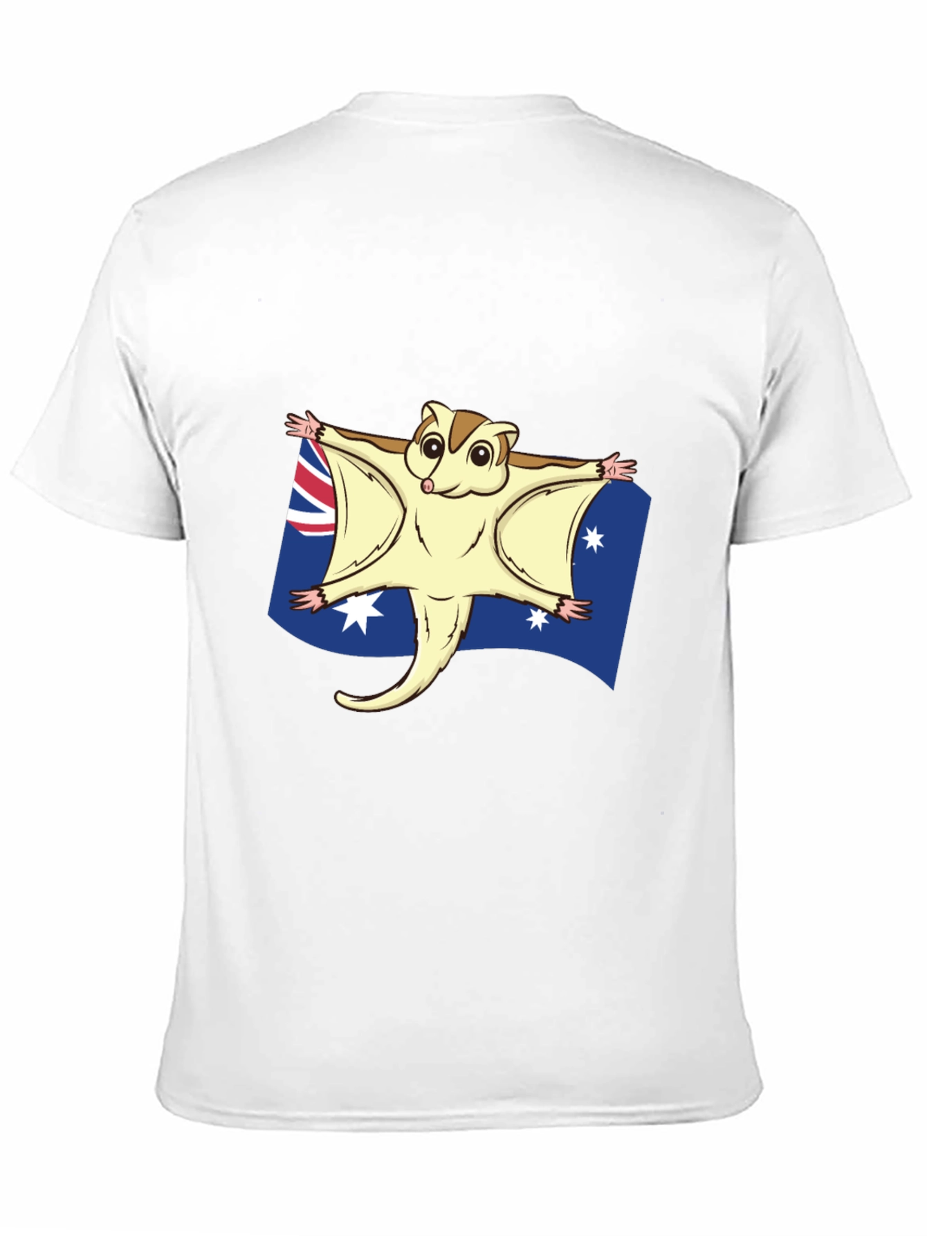 Black Australian Sugar Glider T-Shirt view 11