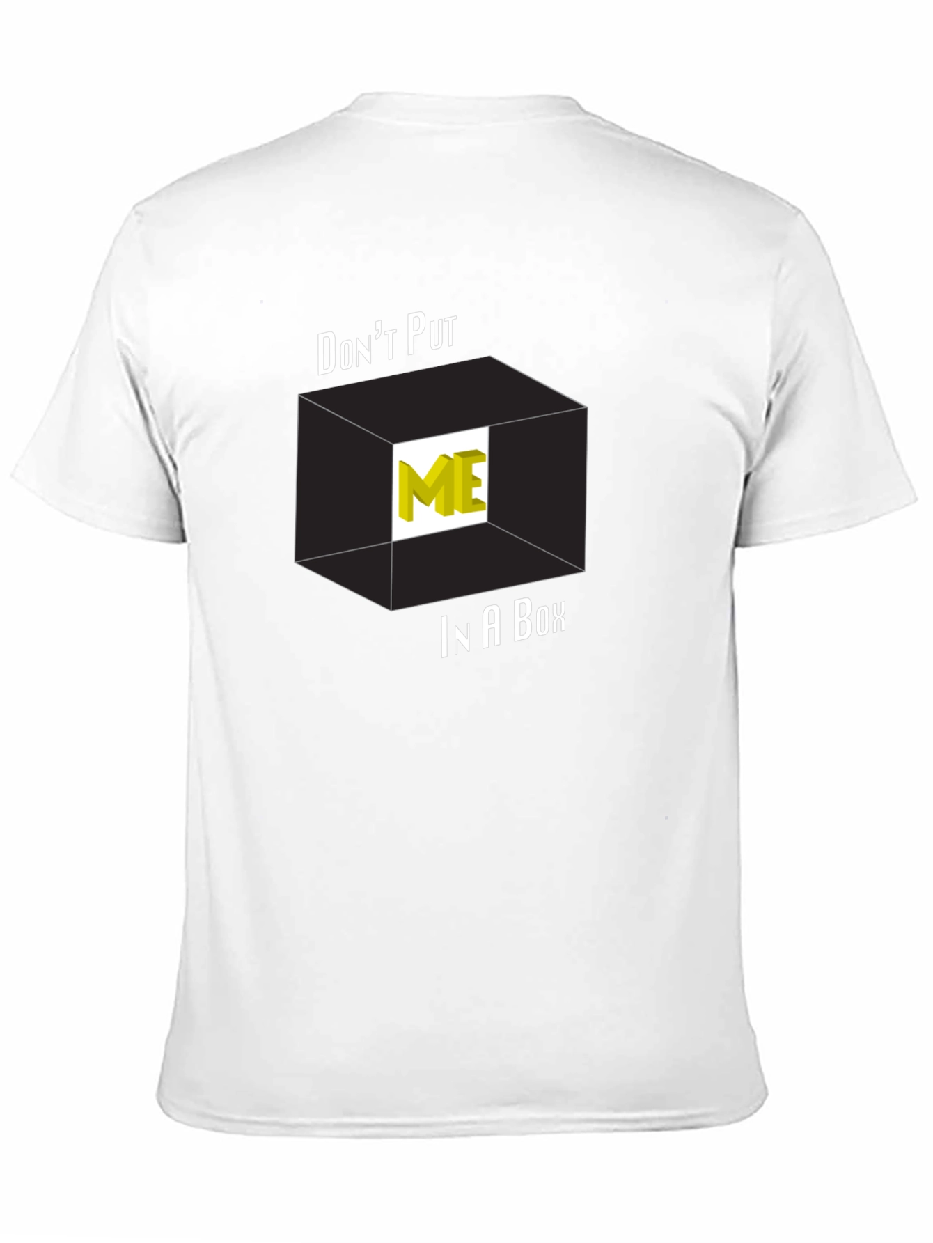 Black Don't Put Me in a Box Graphic Tee view 11