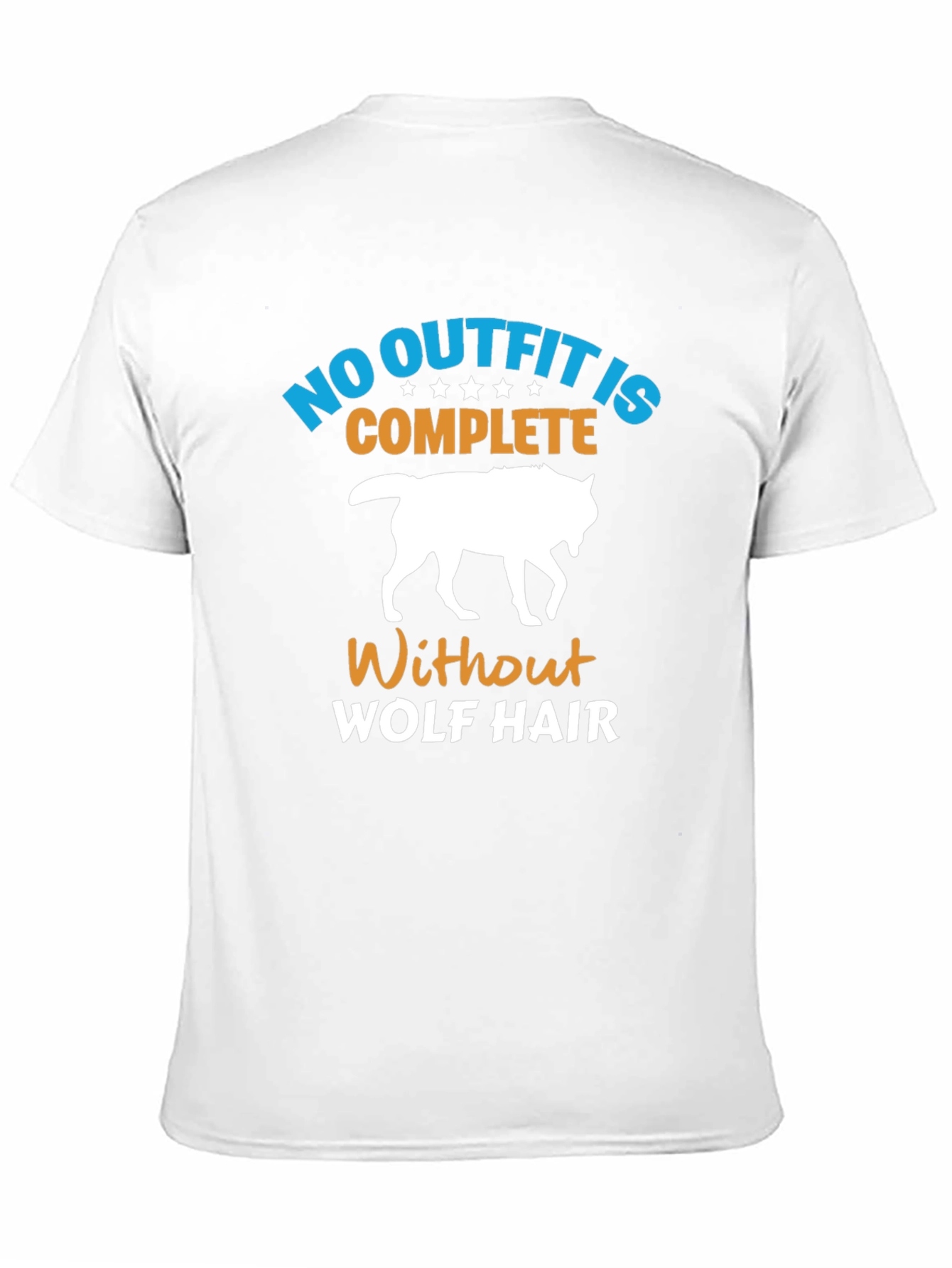 Black Wolf Hair T-Shirt: No Outfit is Complete! view 11