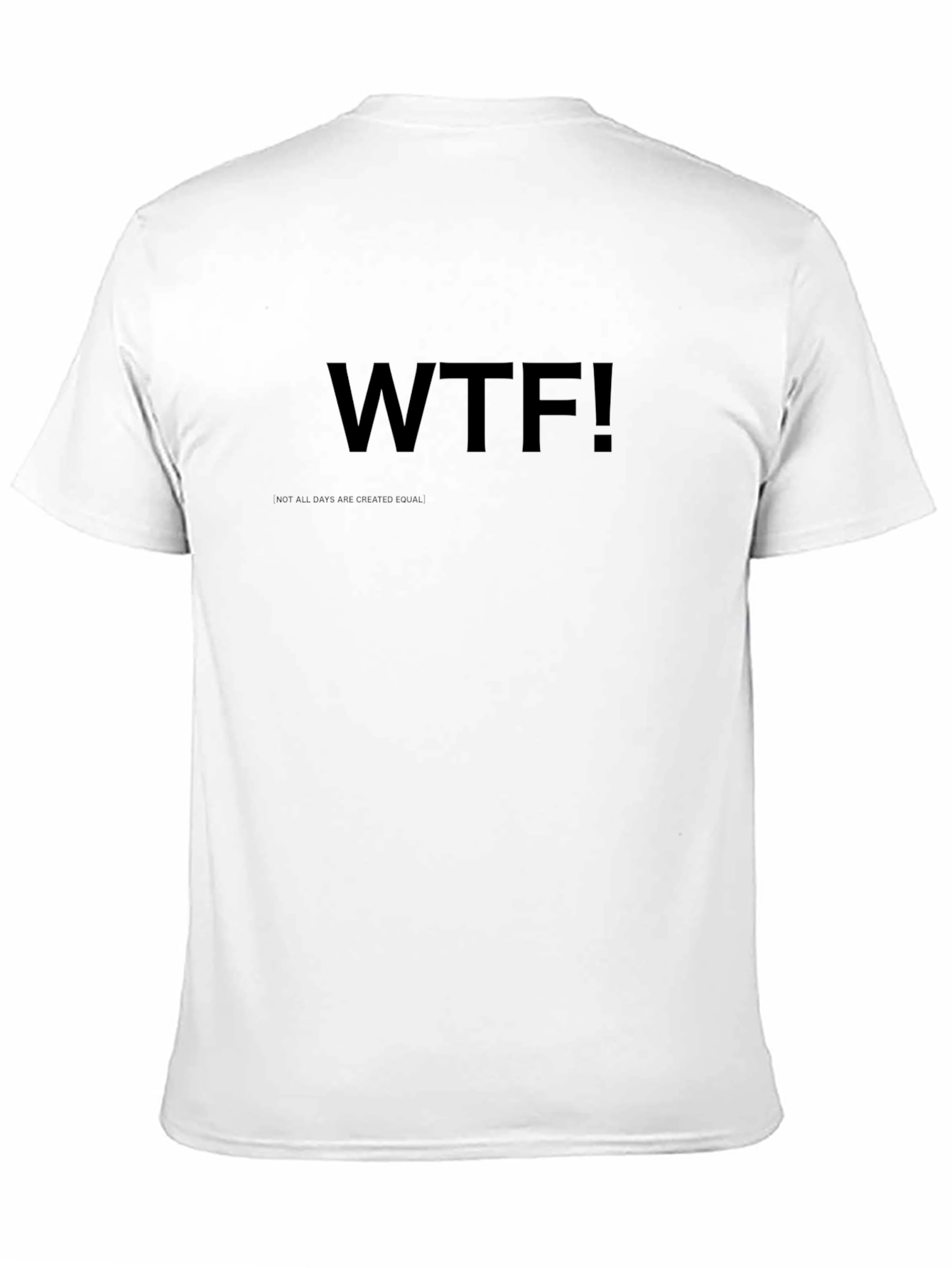Black WTF! Graphic T-Shirt - Bold Statement Tee view 11
